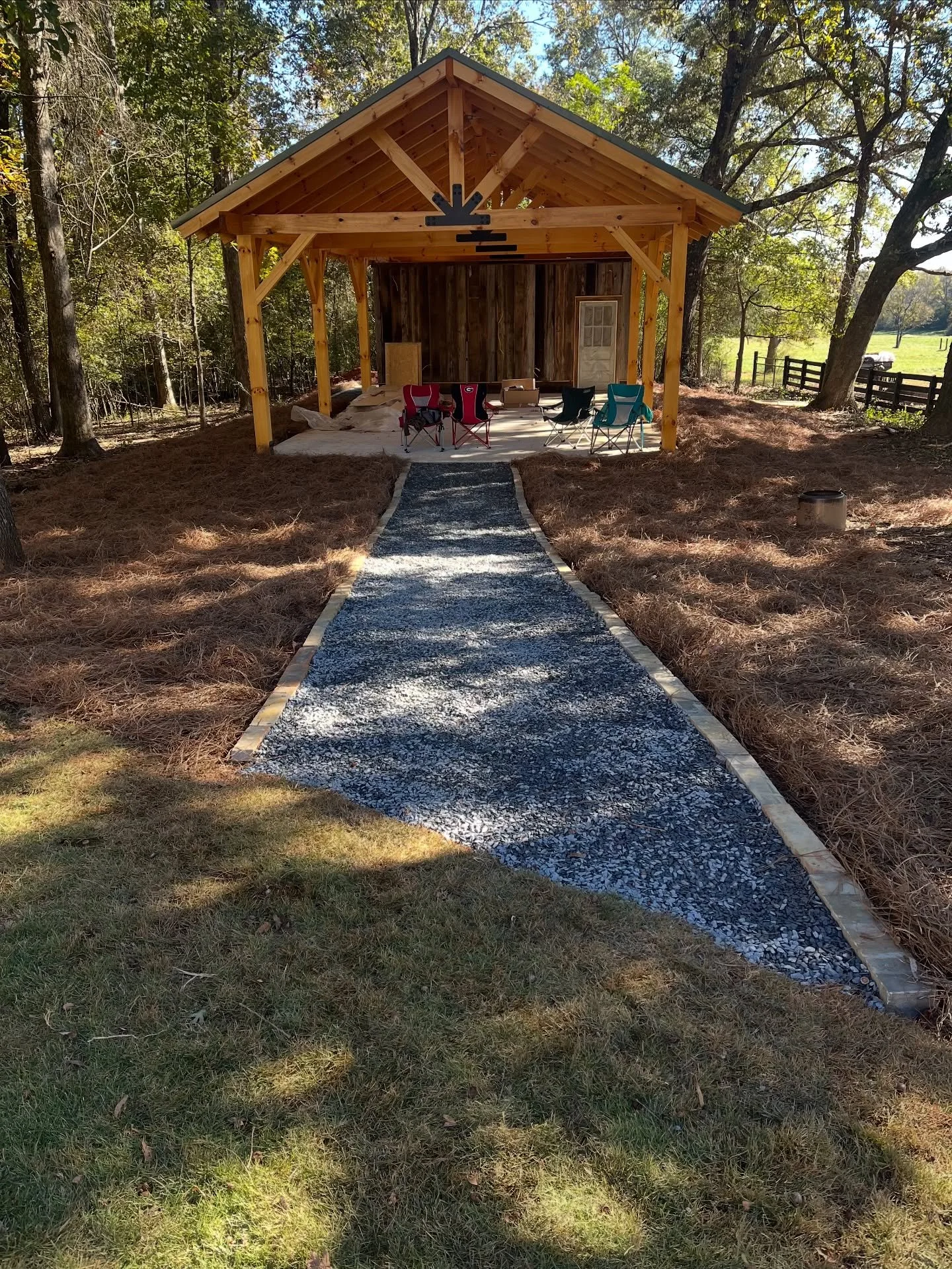 Pathway + Fresh Pine Straw // This area is spruced up and ready for Fall. We love making your landscape look pristine and well-manicured for you to enjoy.

Have a project that you&rsquo;d like to get started? Give us a call or visit our site &mdash; 
