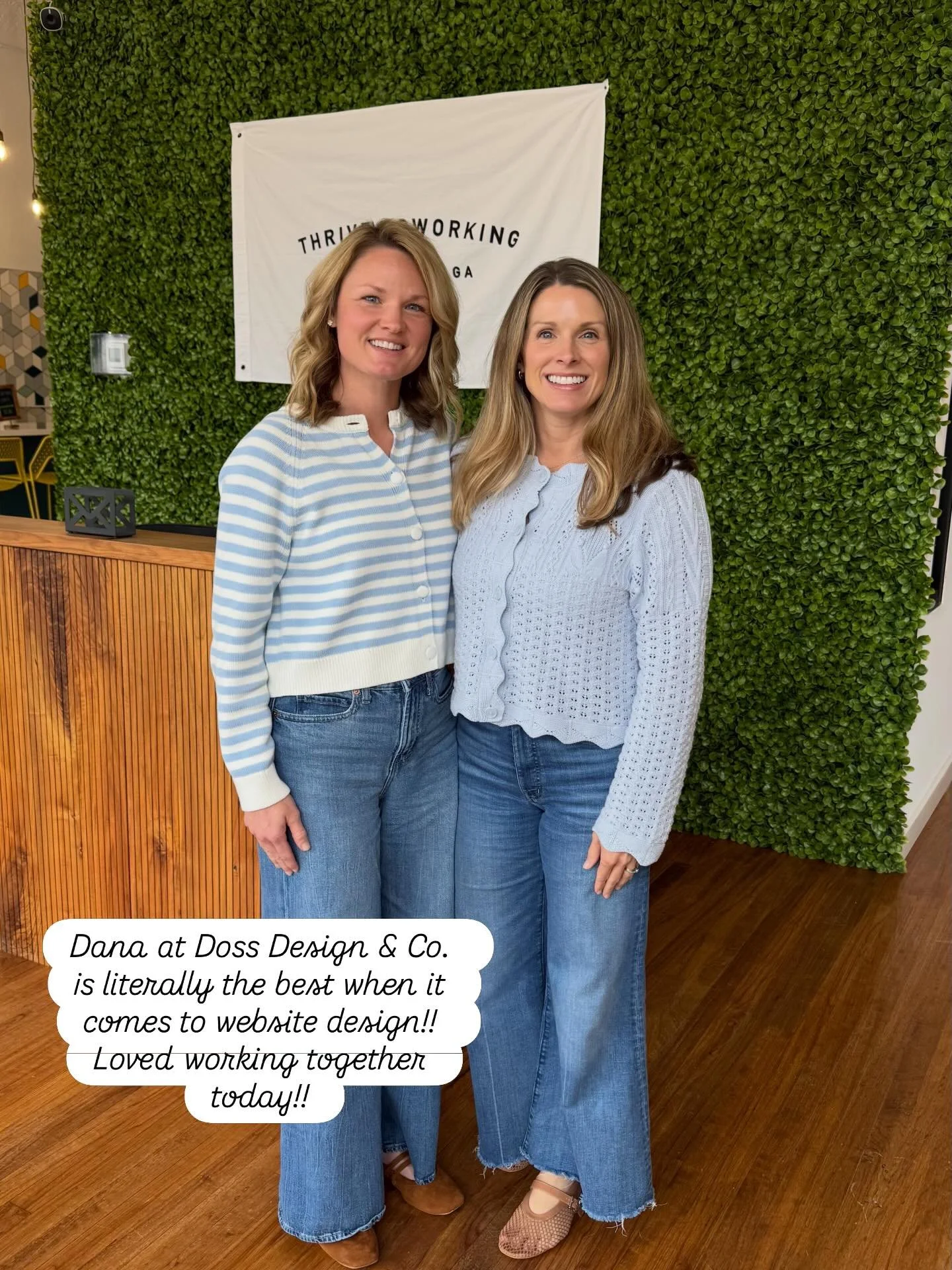 Dana from Doss Design and Co. is the face behind Hughes Turf&rsquo;s beautiful website!  If you are in need of website design she is the BEST!  @dossdesignandco