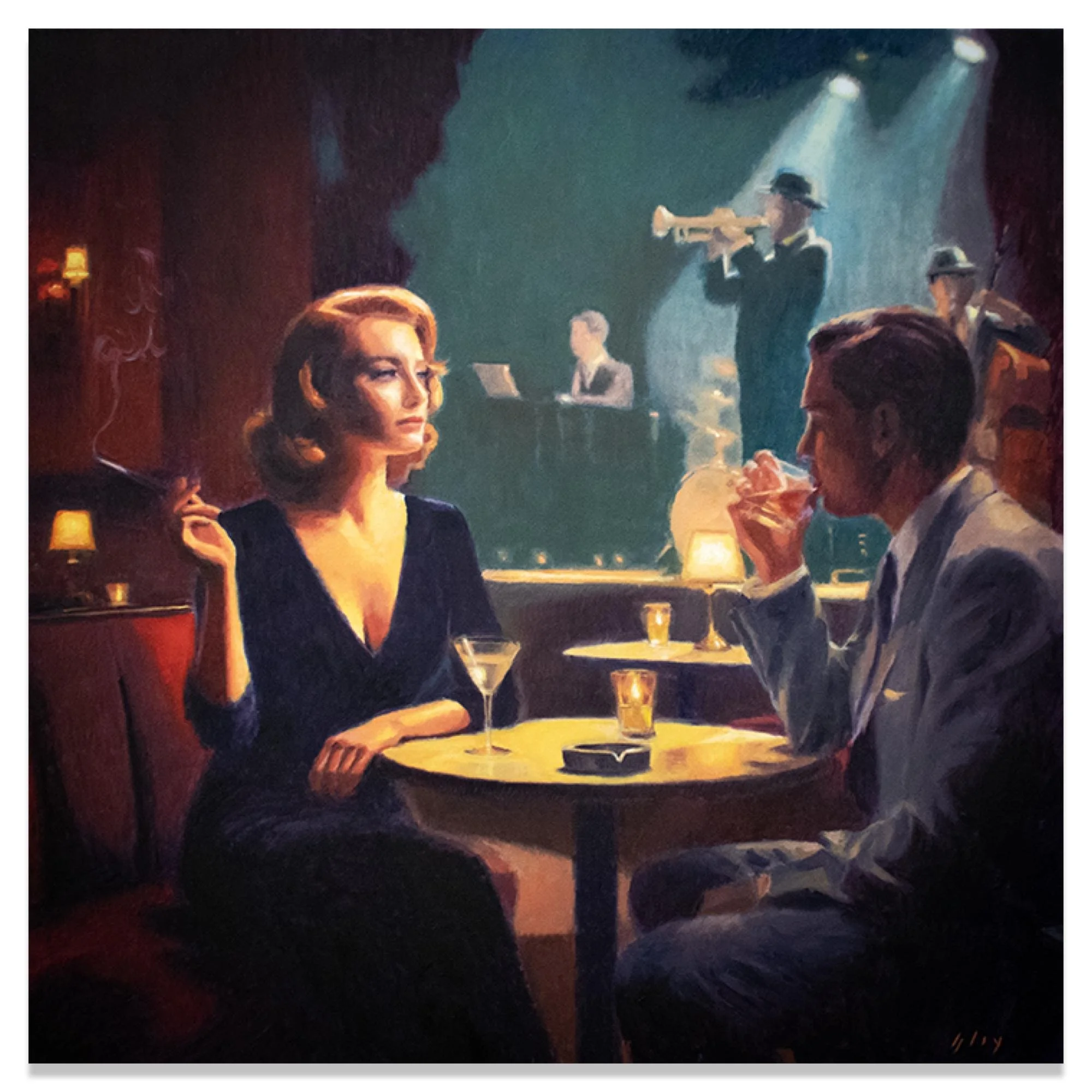 "After Hours" - 24" x 24" - Oil on canvas