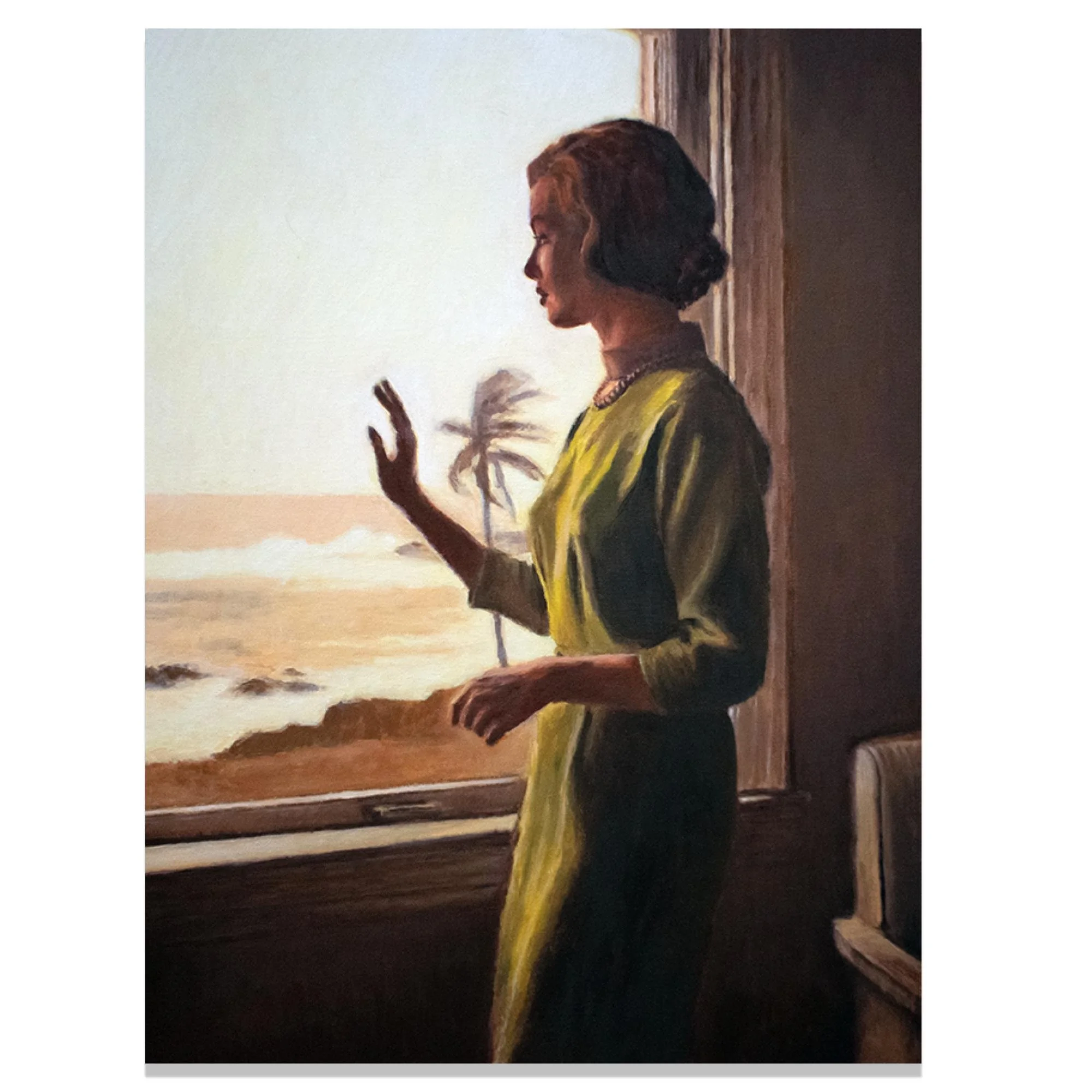 "Waiting Out the Storm" - 18" x 24" - Oil on canvas