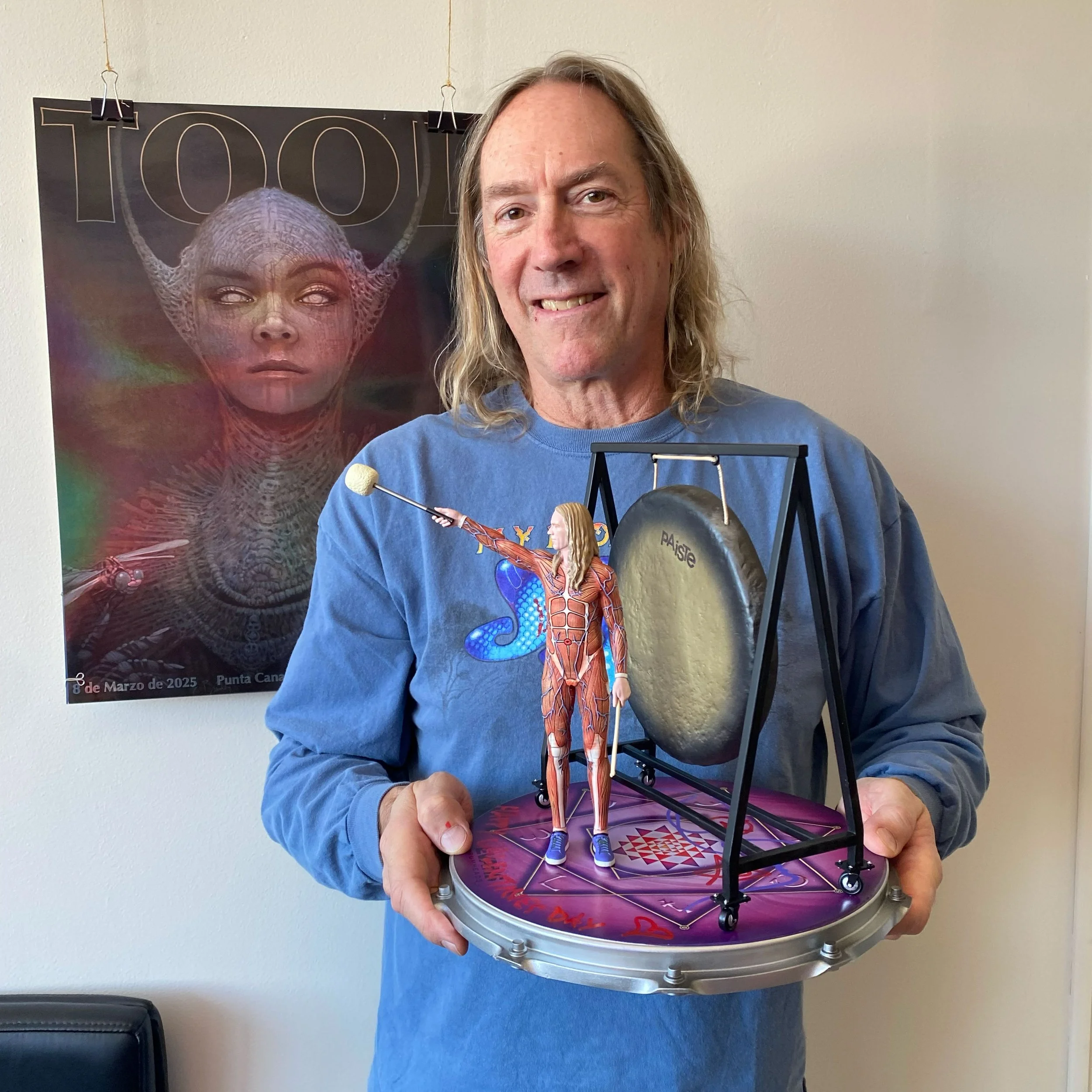 Inside the Signing: Danny Carey Autographs Limited Edition Statues at Musictoday