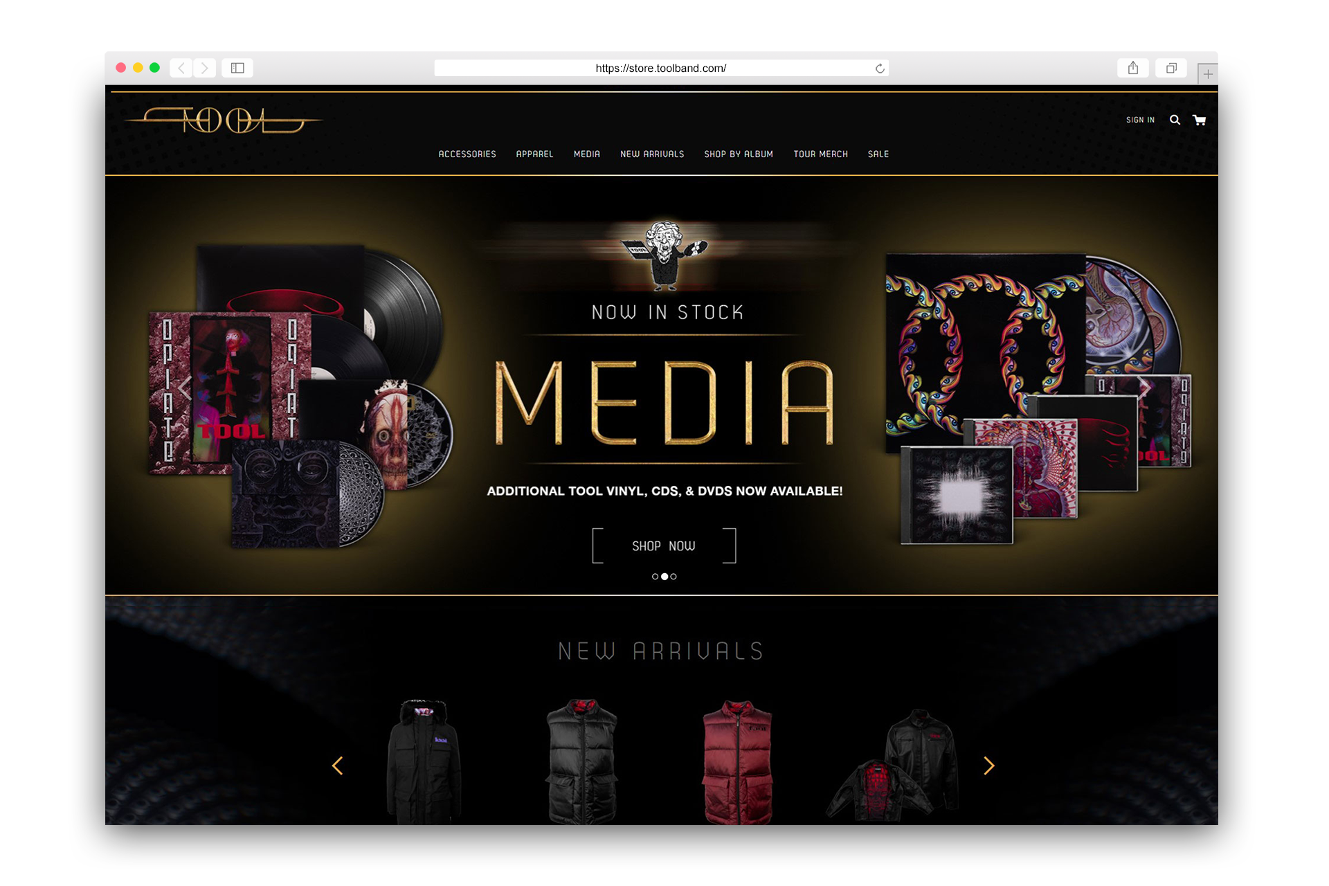Tool storefront