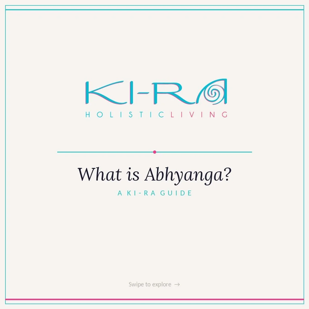 Warm oil, rhythmic touch, deep restoration&mdash;Abhyanga at Ki-Ra melts tension, nourishes the body, and brings you back to balance.

Book your Abhyanga experience at Ki-Ra and begin your journey back to balance.

#Abhyanga #Ayurveda #kiraholisticli