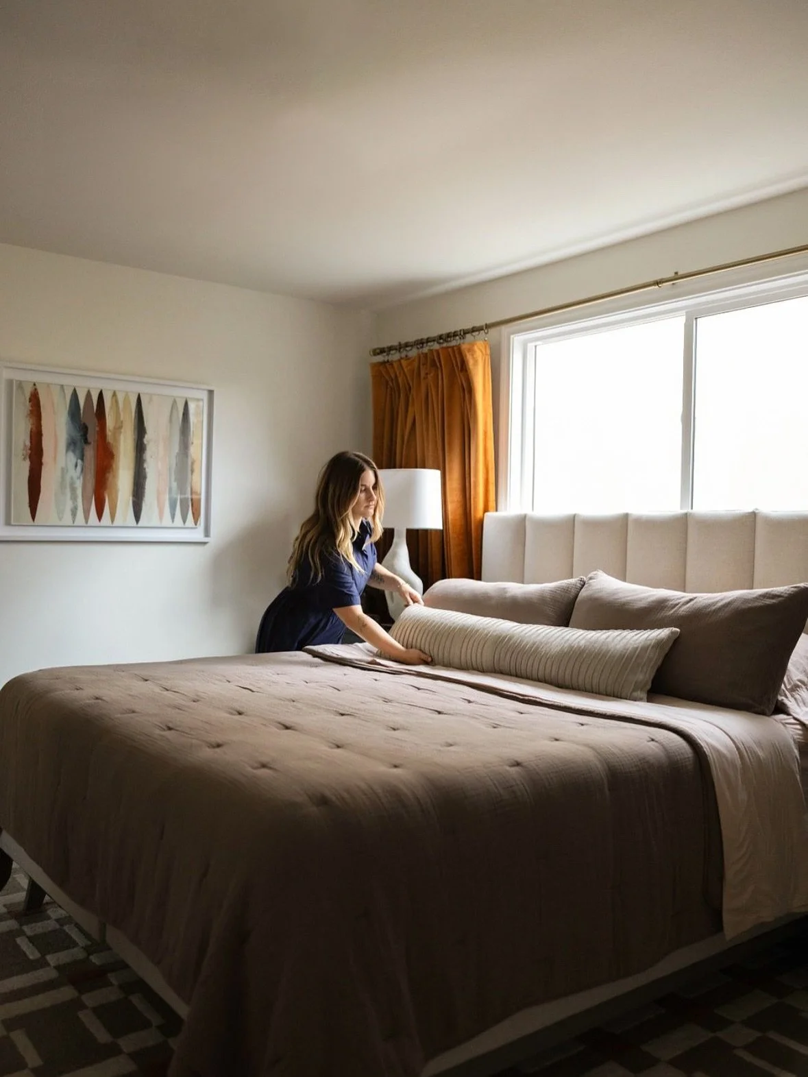 Sooooo even Designers are guilty of neglecting their own spaces. My husband and I have lived in four homes together across three states in the last 6 years&hellip; and along the way our bedroom has somehow always become the last priority. Against my 