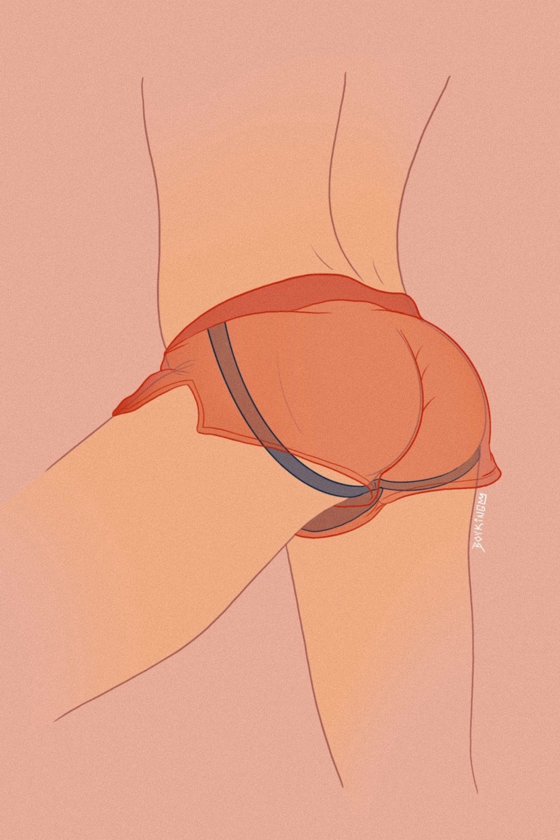 XXX-RAY BOOTY: Art Print