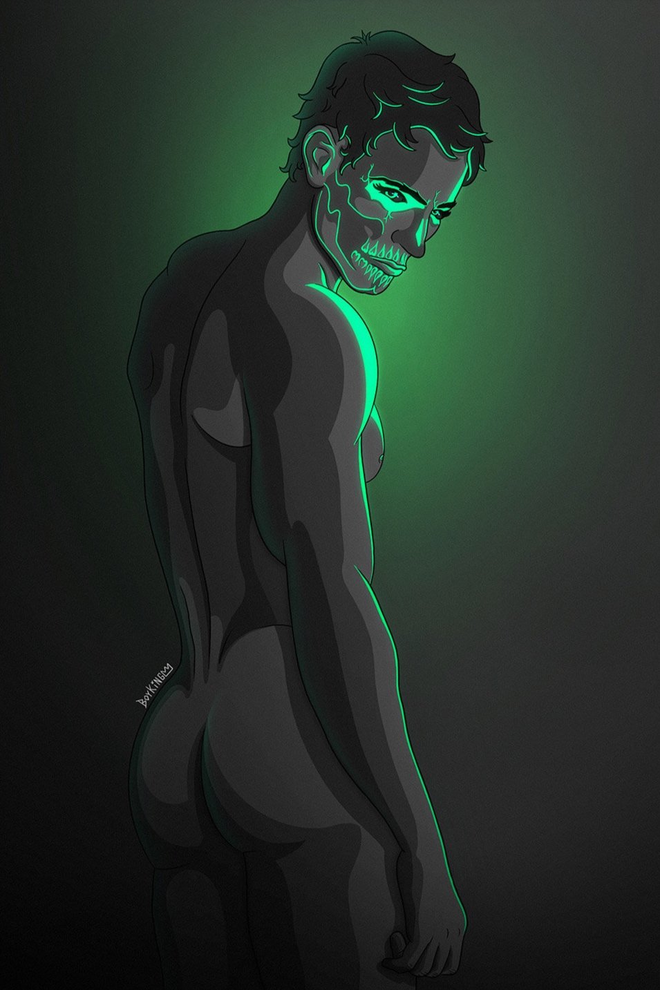 ZOMBIE BOY: Art Print