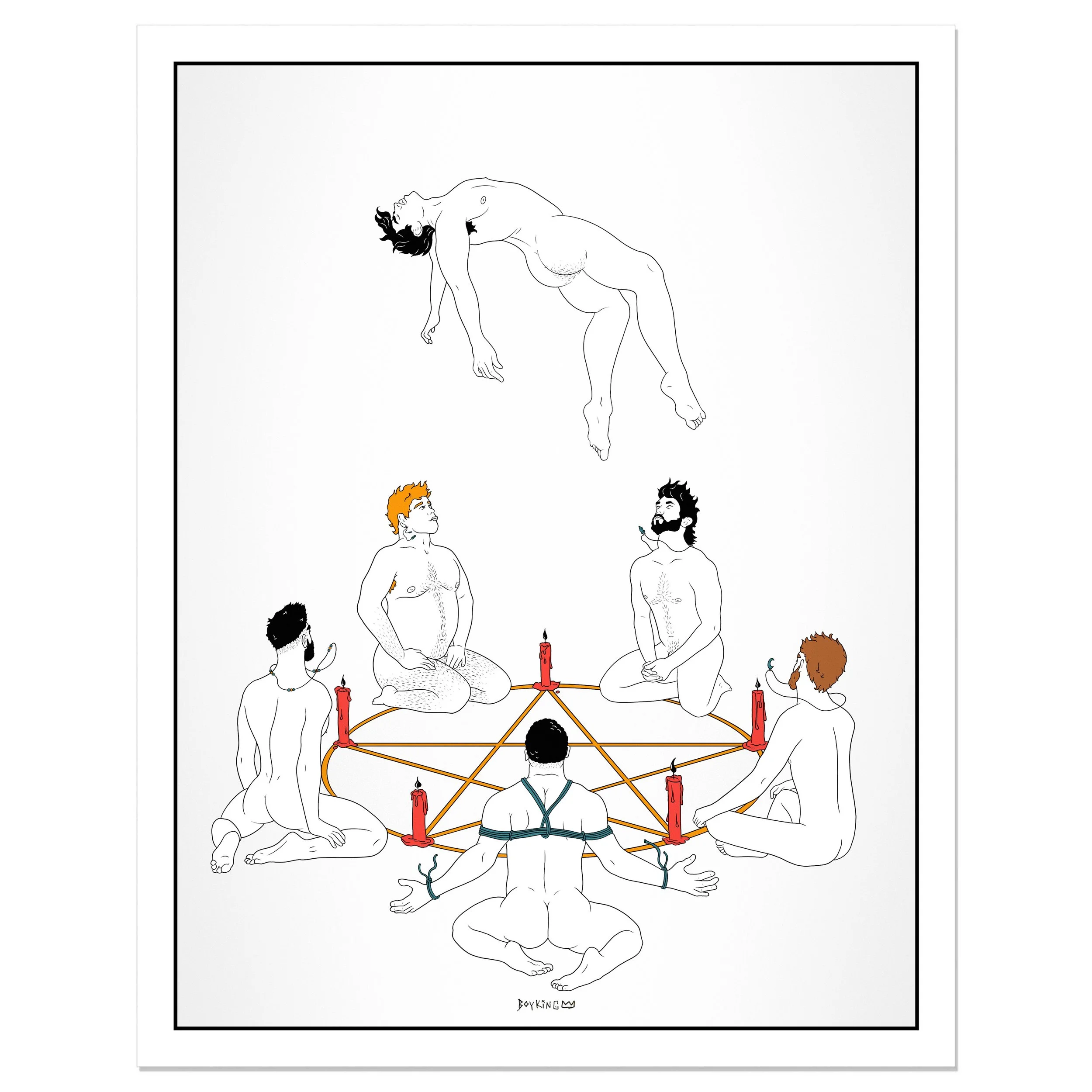 Booty unltdmid century seance halloween limited art print gay art_.jpg