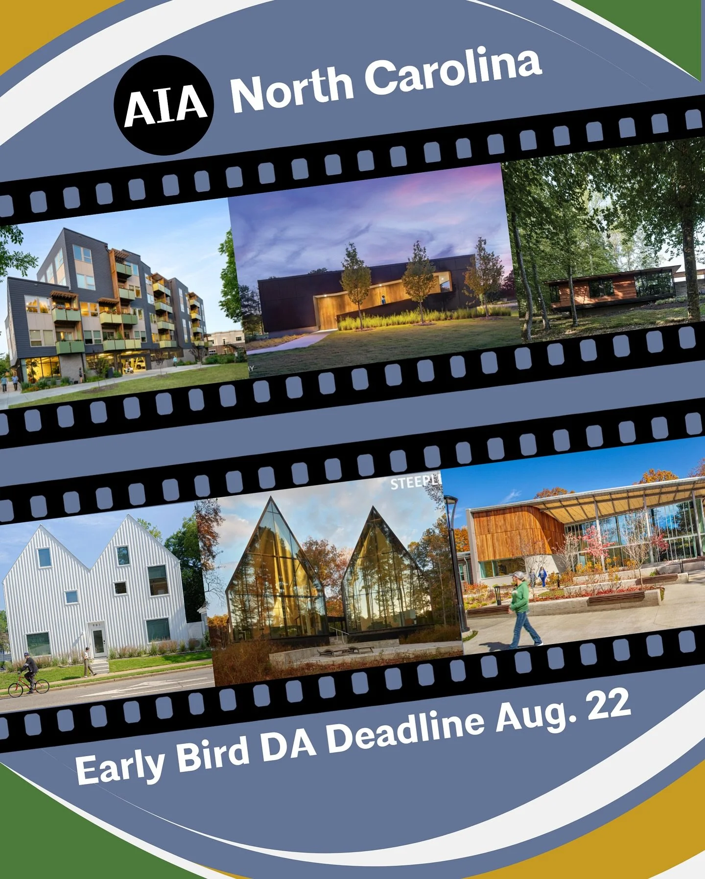 ⏳ Time is running out! Early Bird pricing for the 2025 AIA NC Design Awards submissions ends Friday, August 22. Don&rsquo;t miss your chance to save while showcasing your firm&rsquo;s best work. 🏆✨

📐 Submit now, celebrate later using the link in o