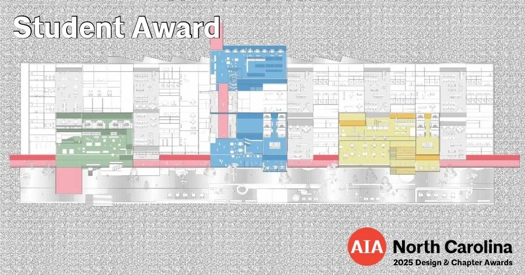 2025 AIA North Carolina Design &amp; Chapter Award Winner

Student Award - Behind the Curtain | Amir Heydarpour &amp; Aidan Martinez @cltarchitecture @clt_coaa
