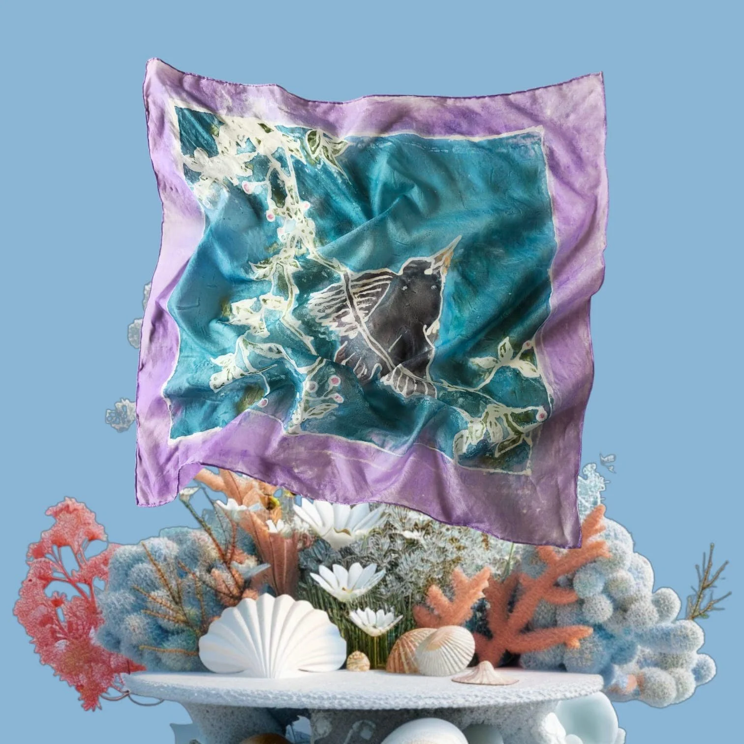 The Art of Silk: A Scarf Painting Workshop  Sunday 4th January 2026