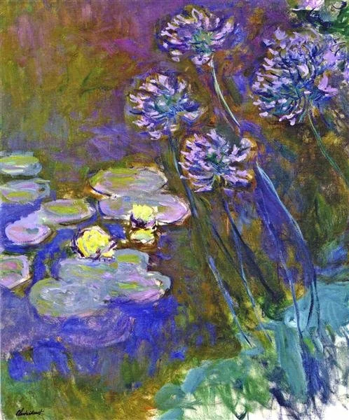 water-lilies-and-agapanthus-1917.jpg!Large.jpg