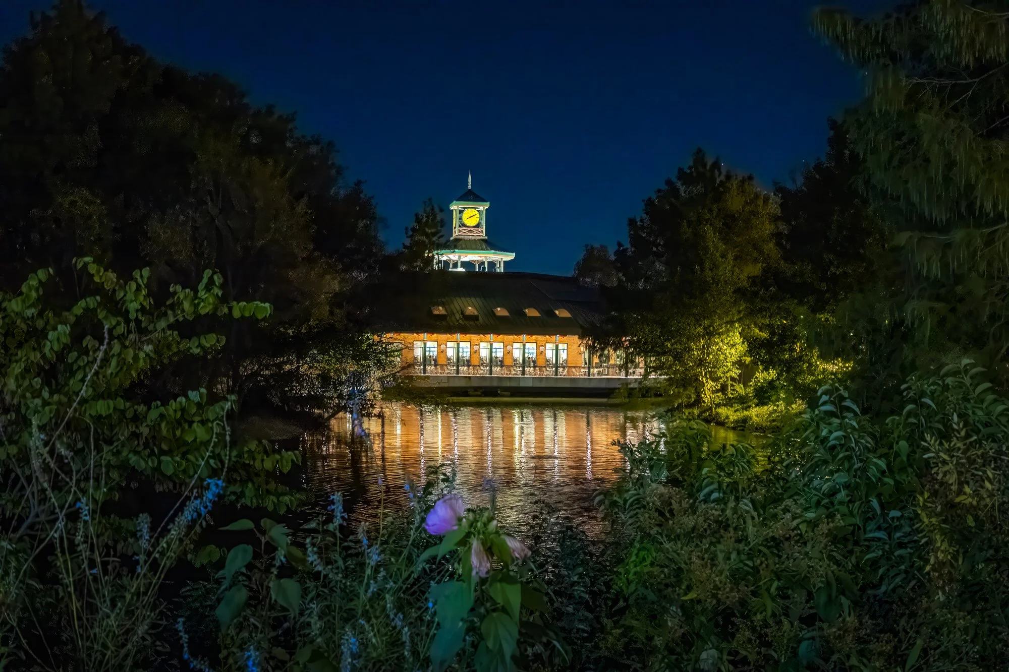 Clock Tower at Night