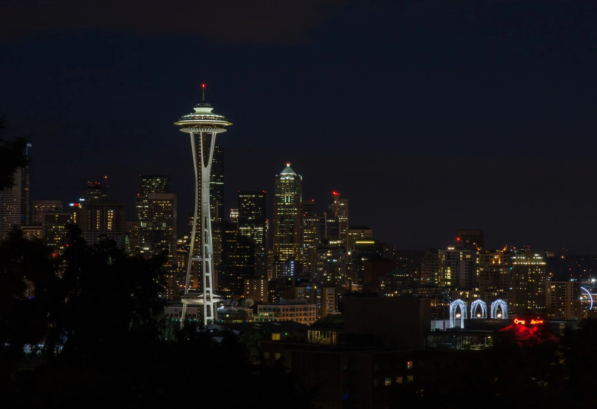 Seattle Skyline at Night