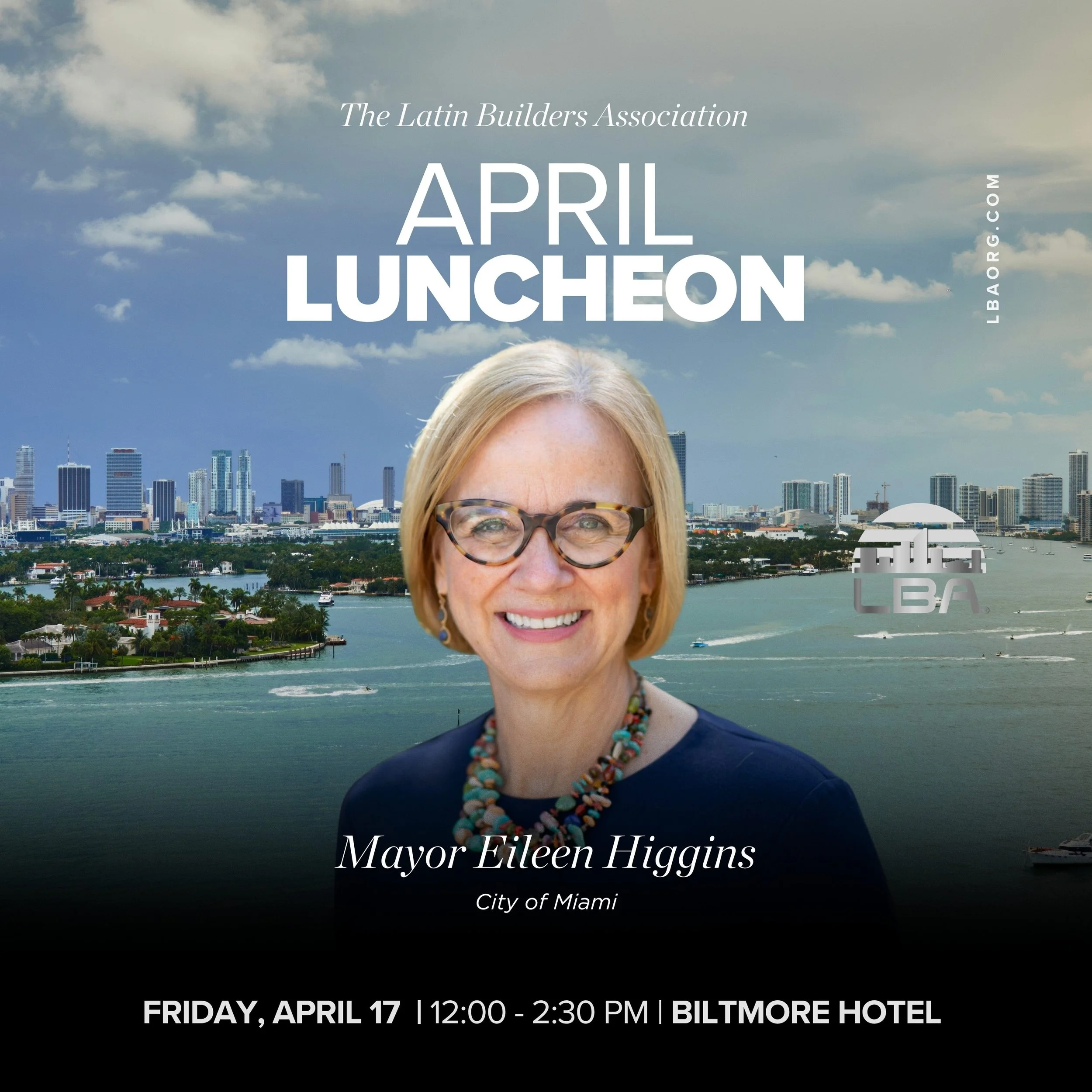 April Luncheon - Featuring Mayor Eileen Higgins