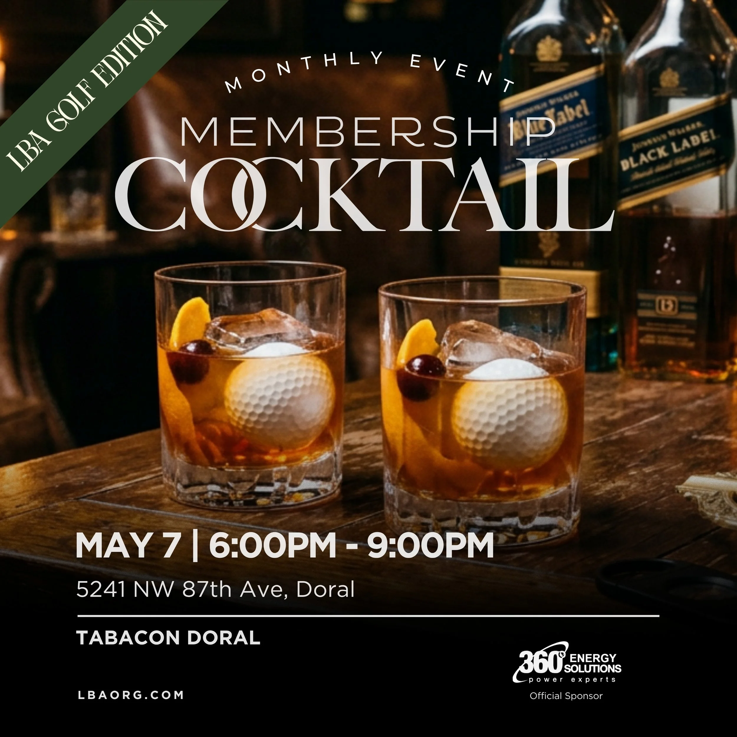 May Membership Cocktail — LBA Golf Edition