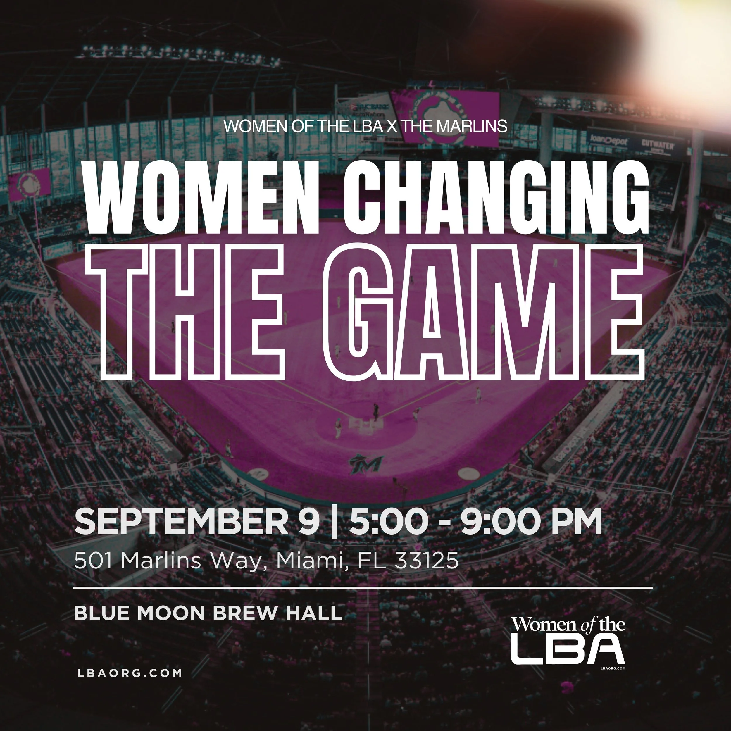 WLBA X The Marlins: Women Changing the Game