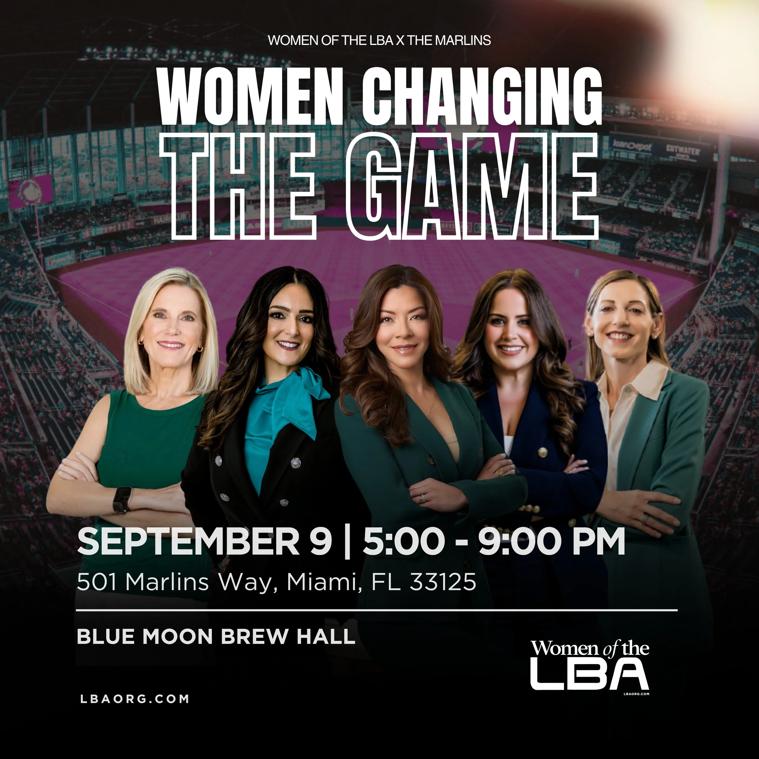 WLBA X The Marlins: Women Changing the Game