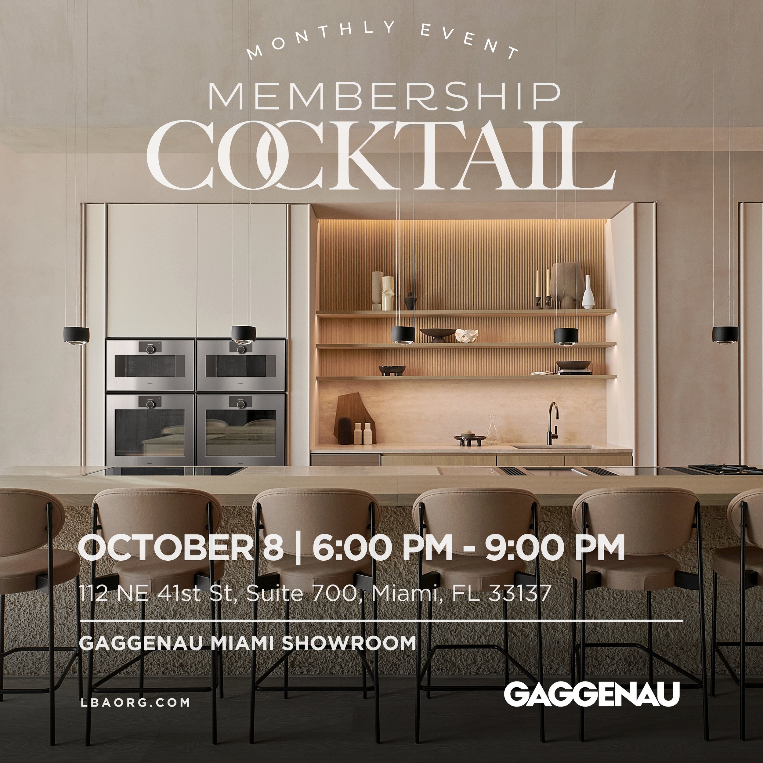 October Membership Cocktail 