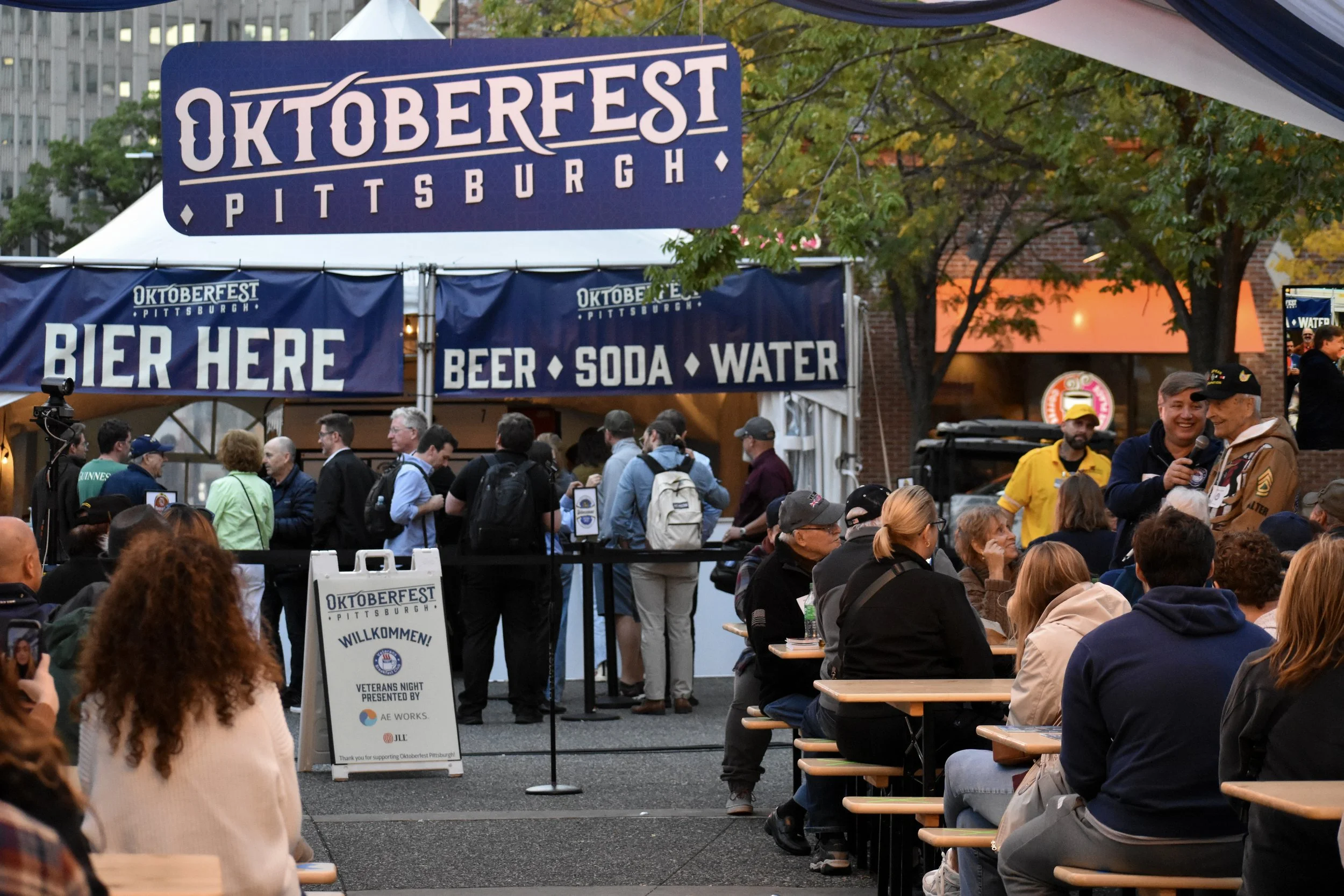 oktoberfest biergarten