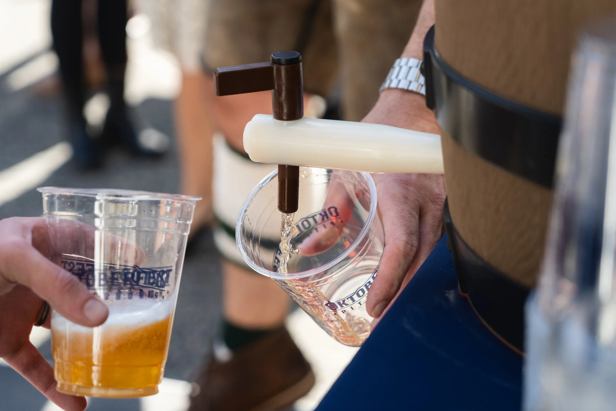 Keg Tapping Beer