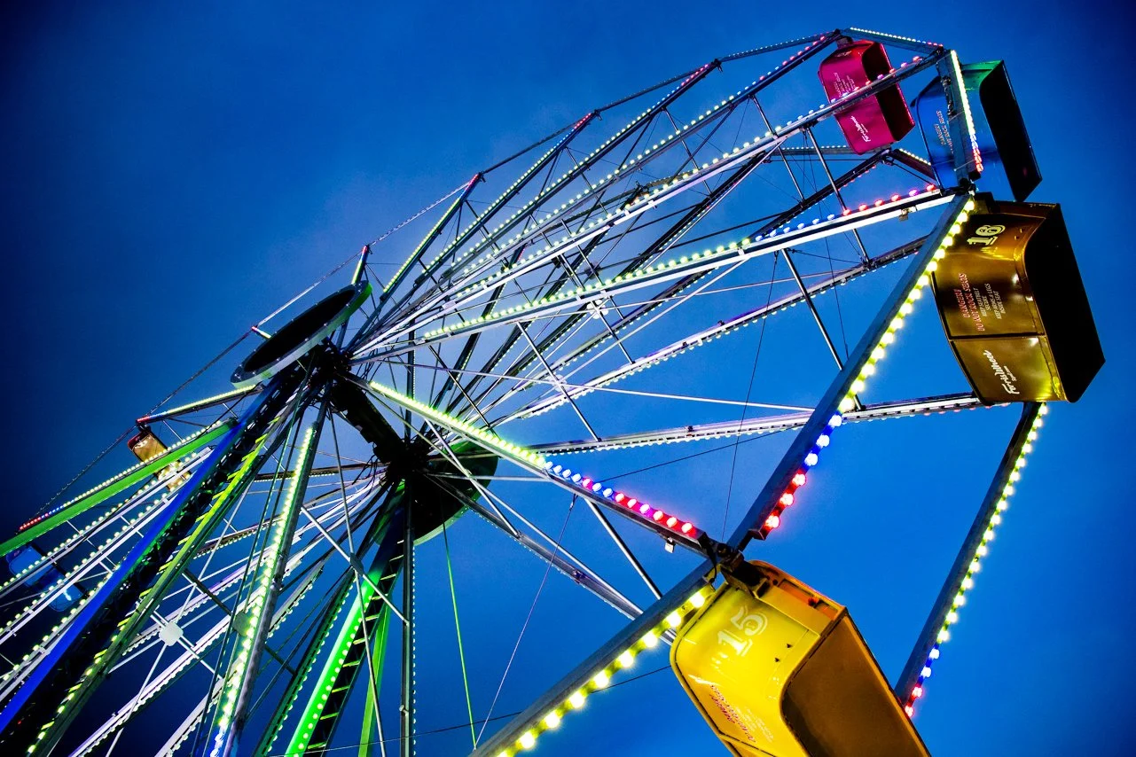 Ferris Wheel Up Close