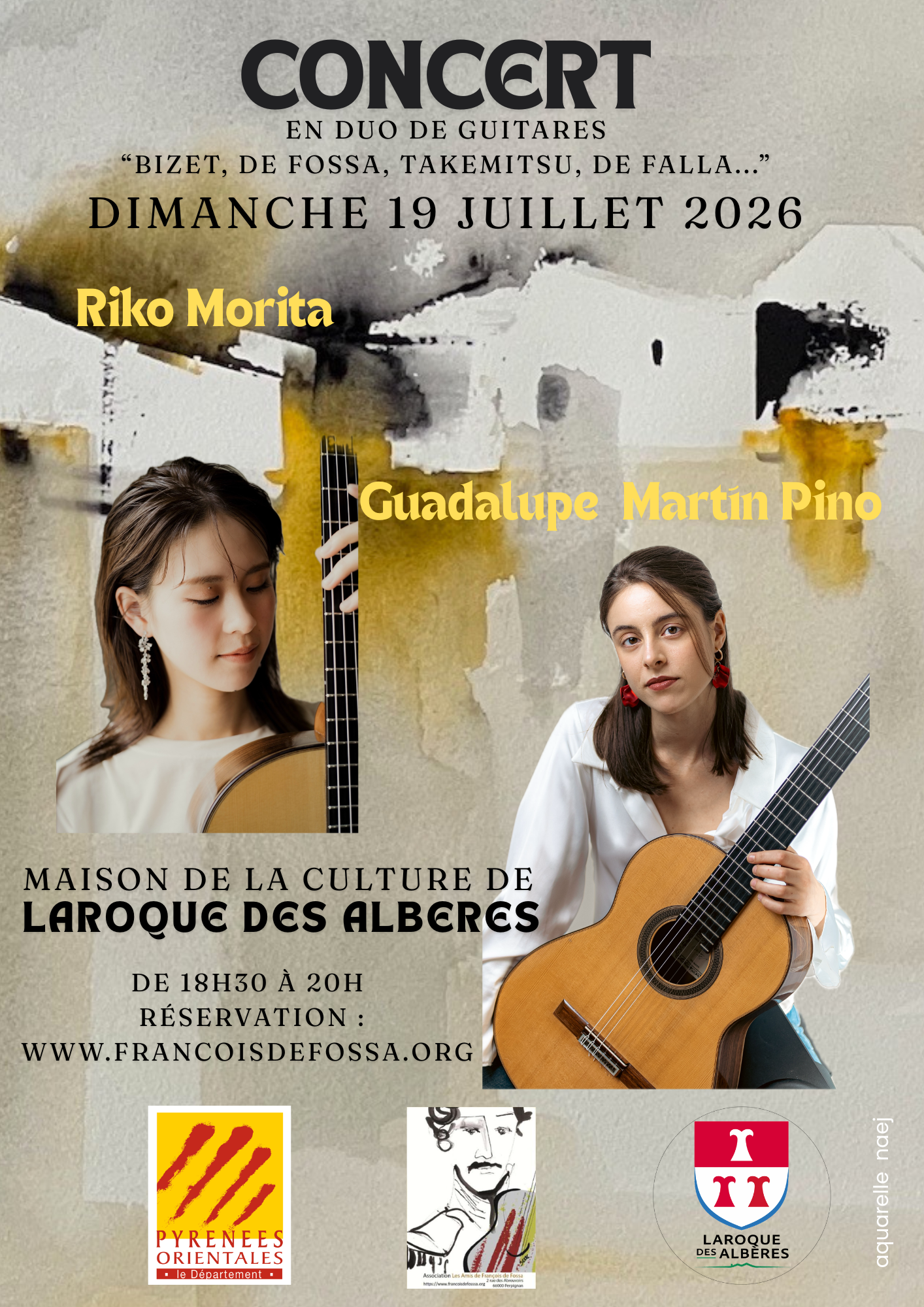 Duo de Guitarres à Laroque des Albères