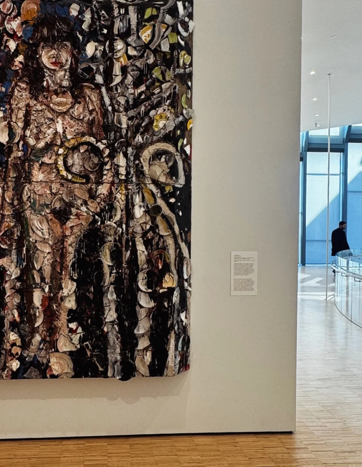 Sometimes the broken parts is what makes the art