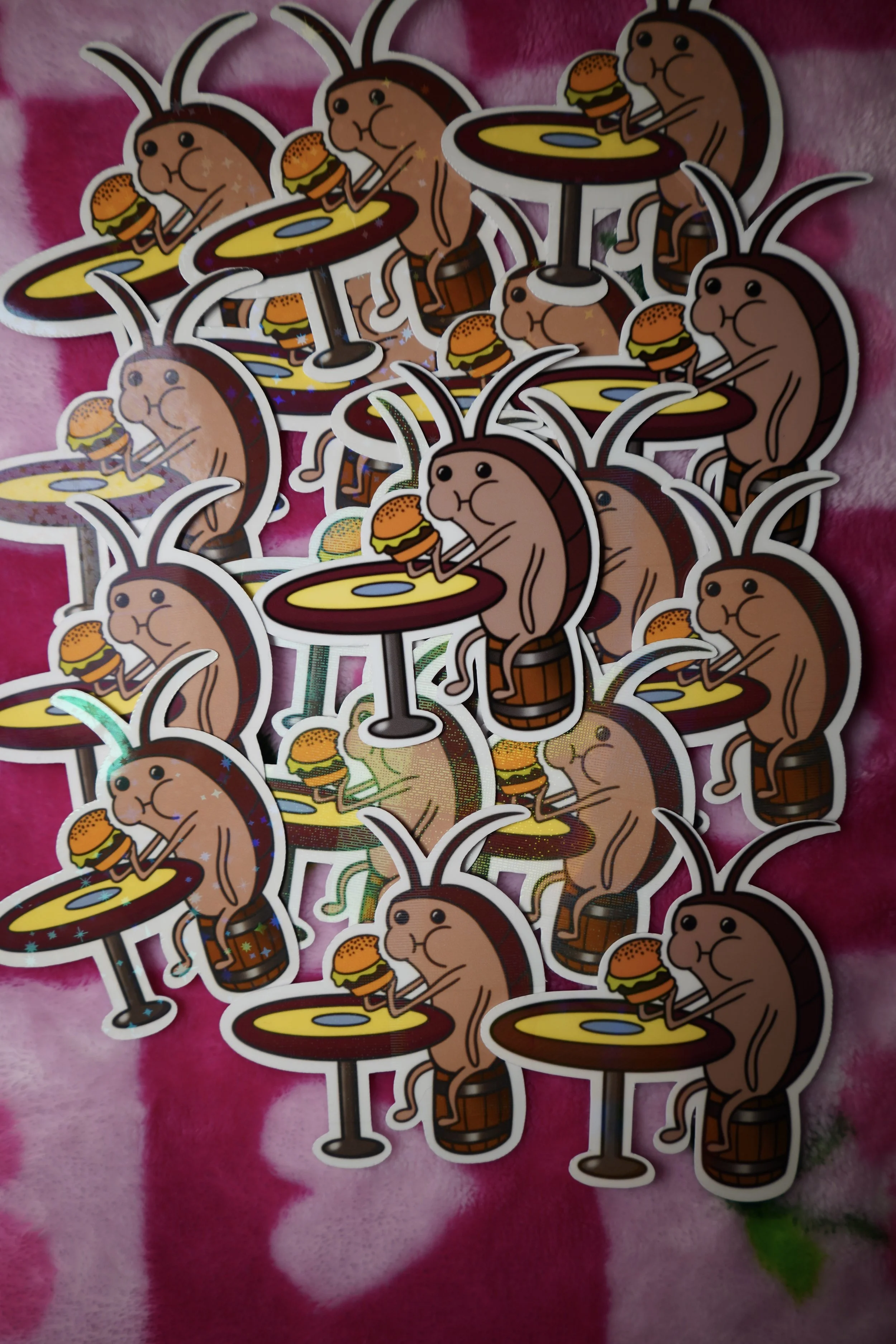 SpongeBob roach sticker