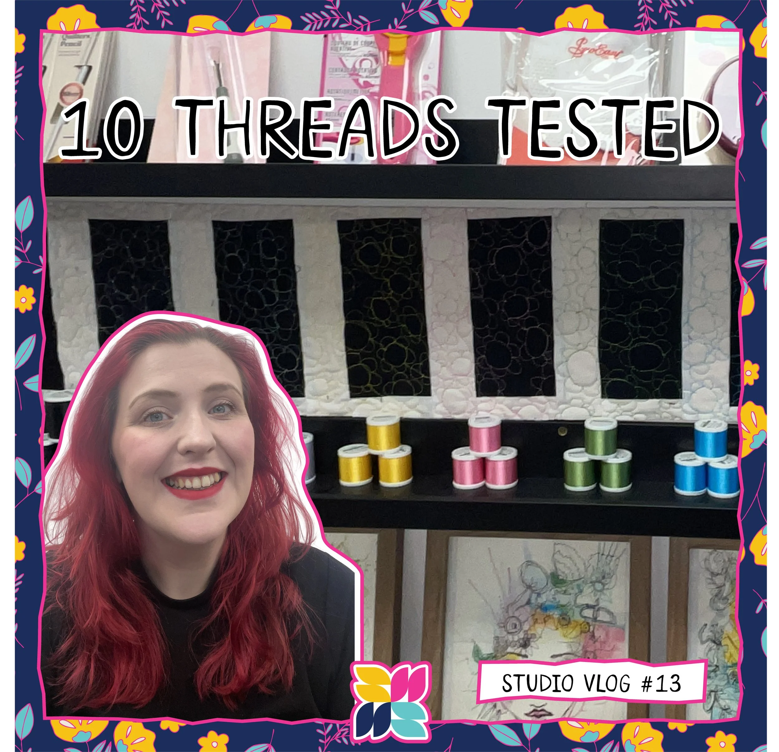 Making A Quilted Thread Sampler