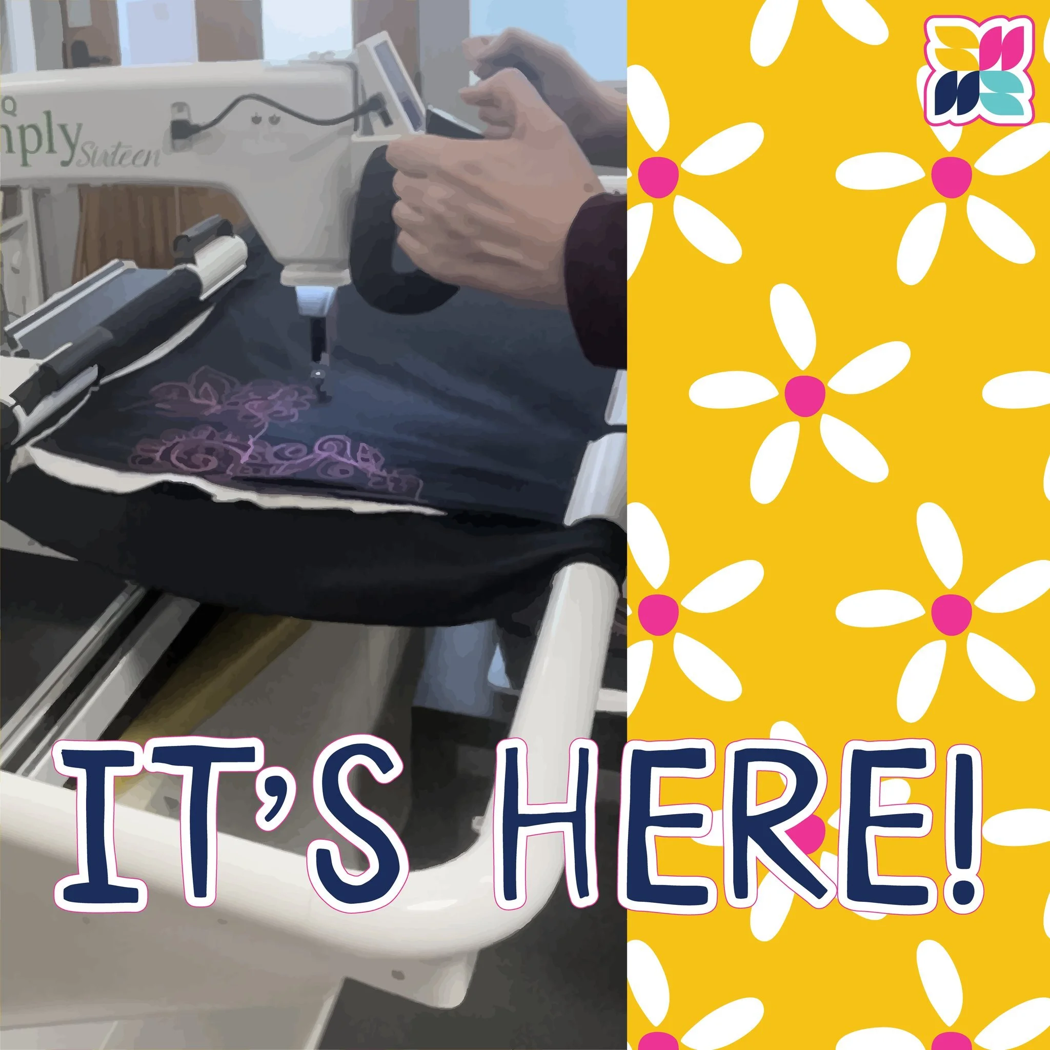 This week&rsquo;s video is a VERY exciting one because the Handi Quilter has moved in!

We head all the way down to Dorset to collect my brand new Simply Sixteen, then make the very long journey back to Rochdale all in ONE DAY!

After a much-needed r