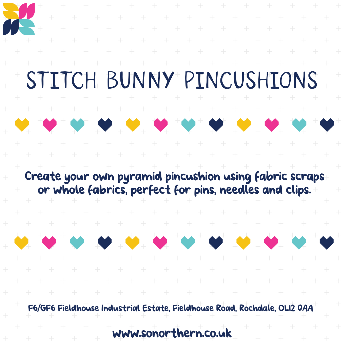 Stitch Bunny Pincushions