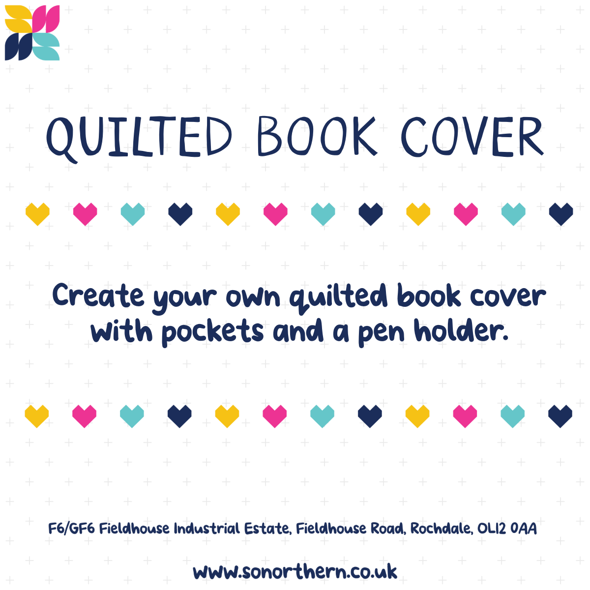 Quilted Book Cover