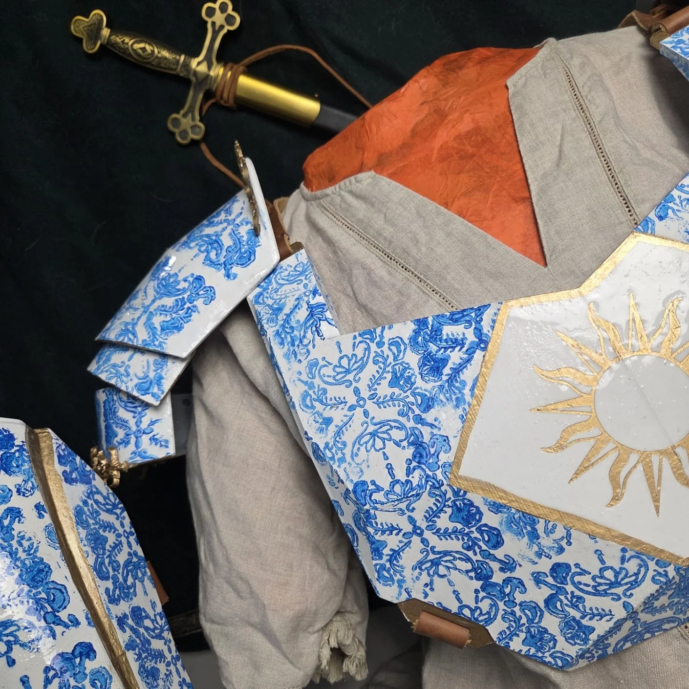 Armure style porcelaine