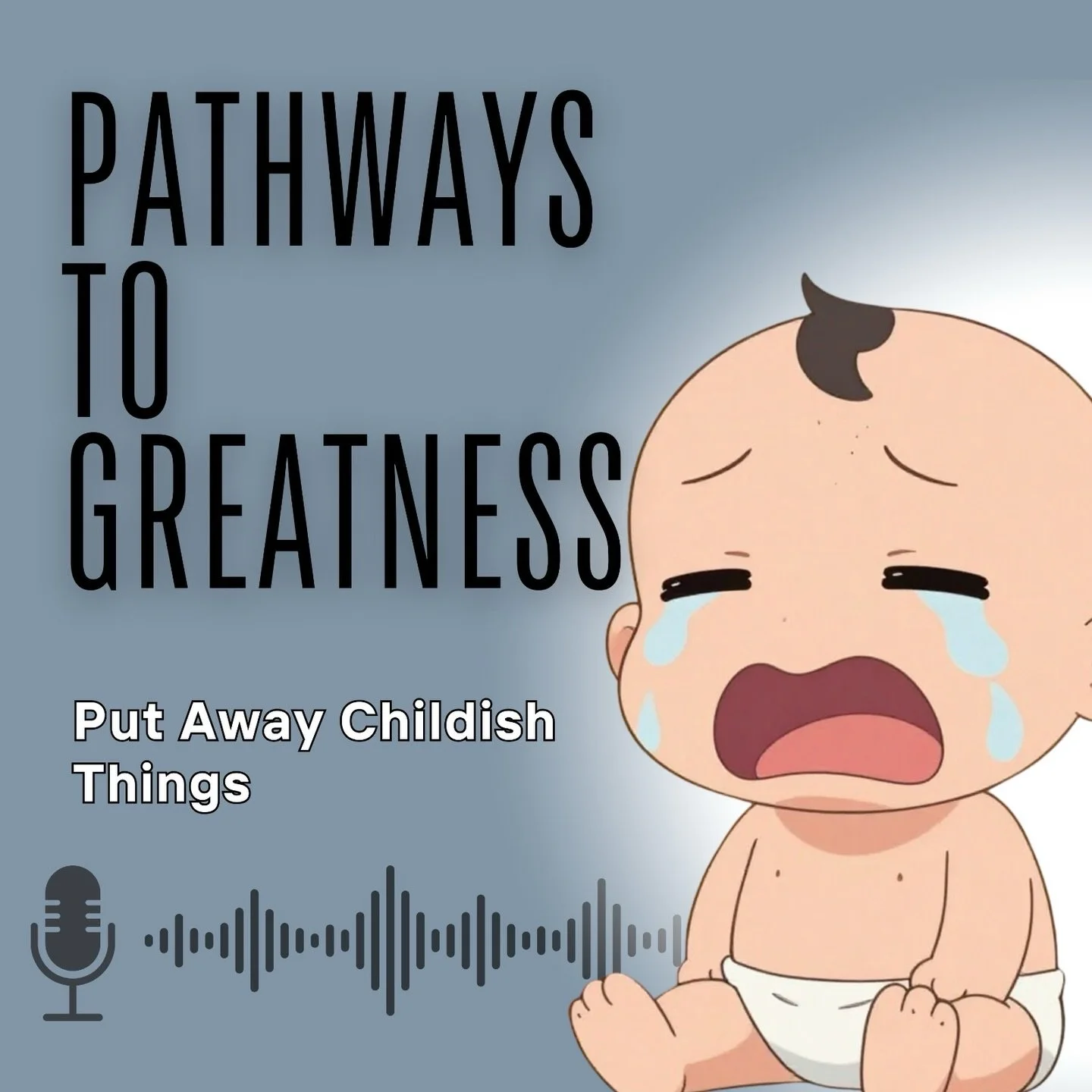 EP 162 is about how to put away childish ways! Check it out where you listen to podcasts and on YouTube. 

Links are in my bio if you can&rsquo;t find them.