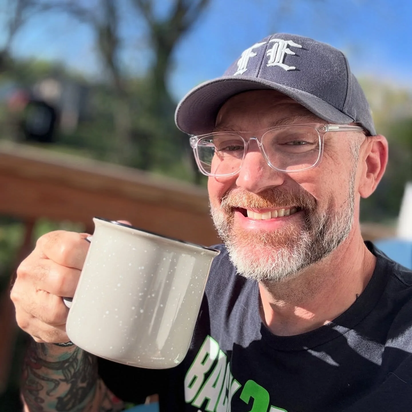 Good morning! Life is wonderful today.