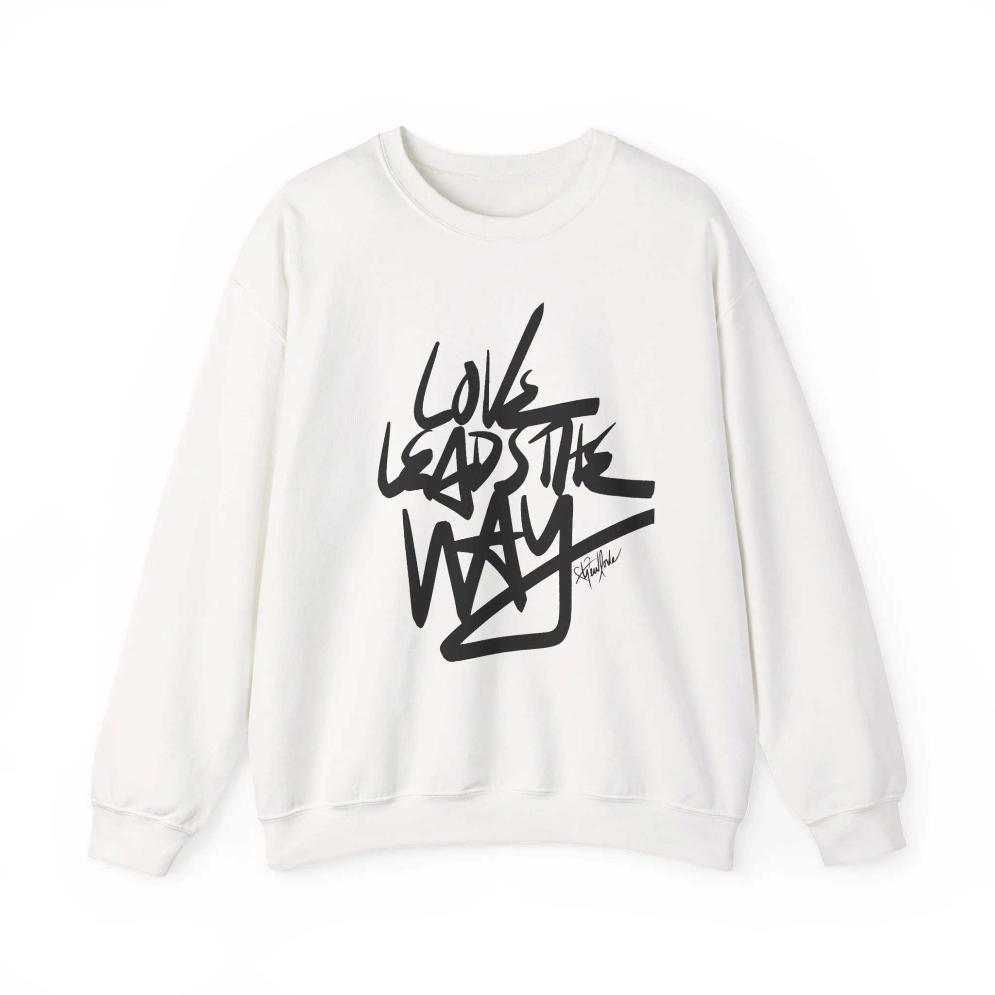 Love Leads The Way UniSex Crewneck Sweatshirt