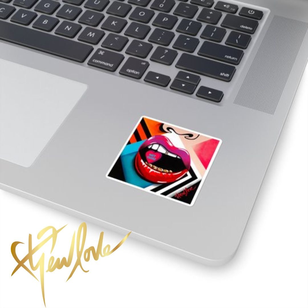 NOT YOURS Square Sticker 2.jpg