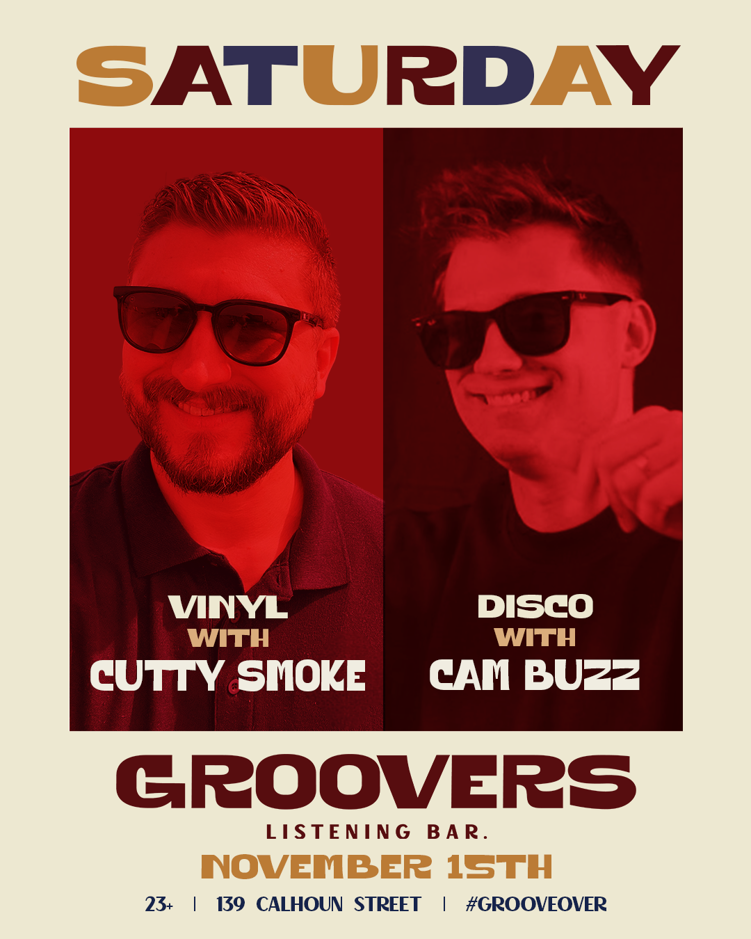 Saturday Vinyl with cutty smoke and disco with cam buzz