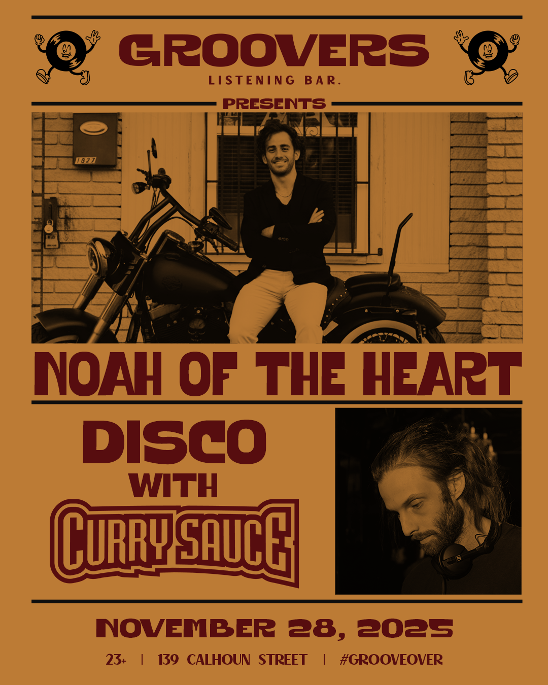 noah of the heart and disco with curry sauce
