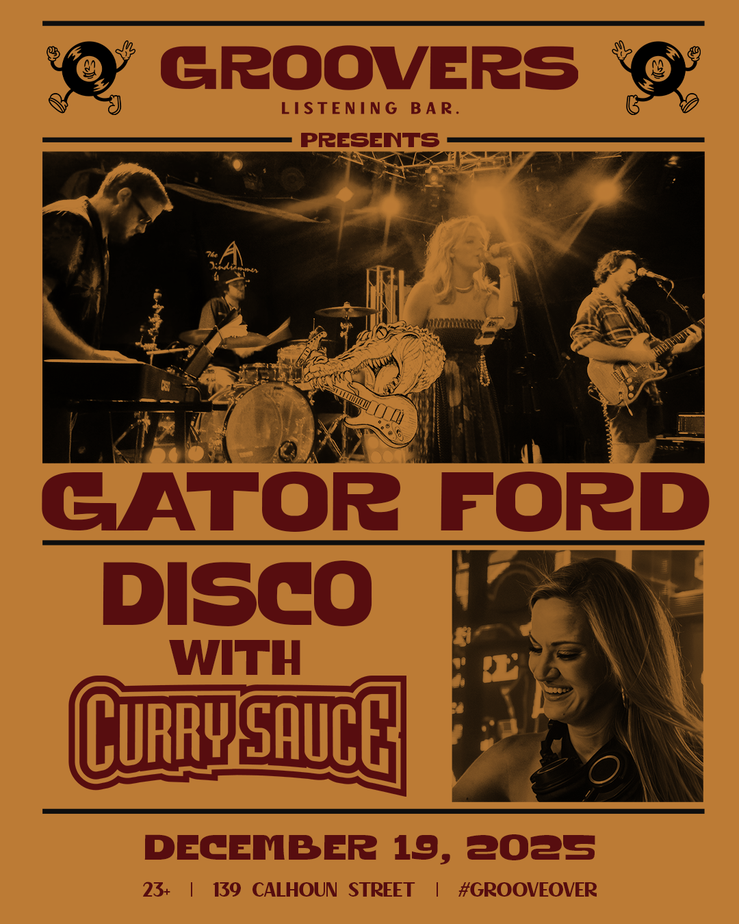 GATOR FOoD AND DISCO WITH DJ MEREBEAR 