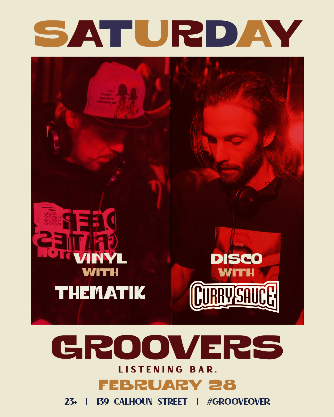 VINYL WITH THEMATTIK + DISCO WITH CURRY SAUCE