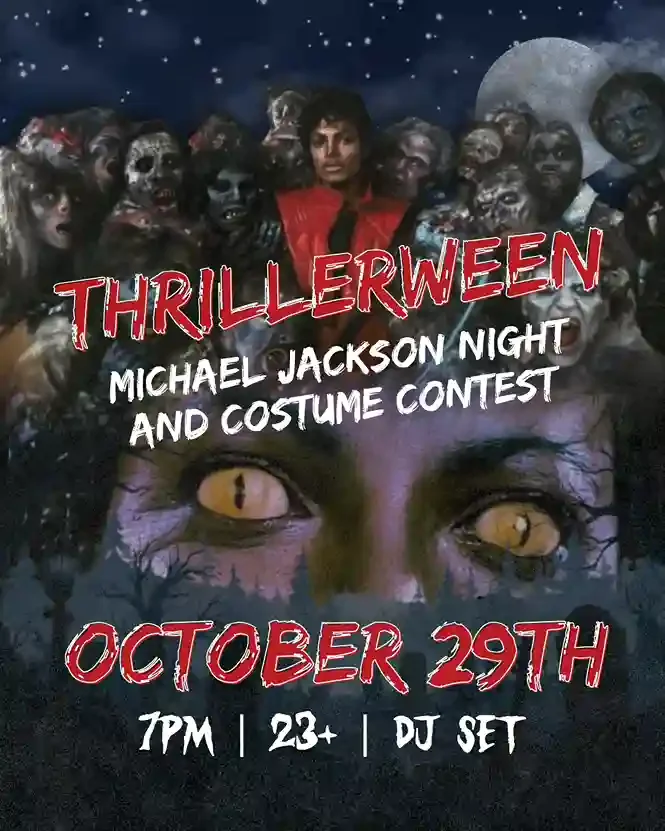 THRILLERWEEN: MICHAEL JACKSON THEME NIGHT