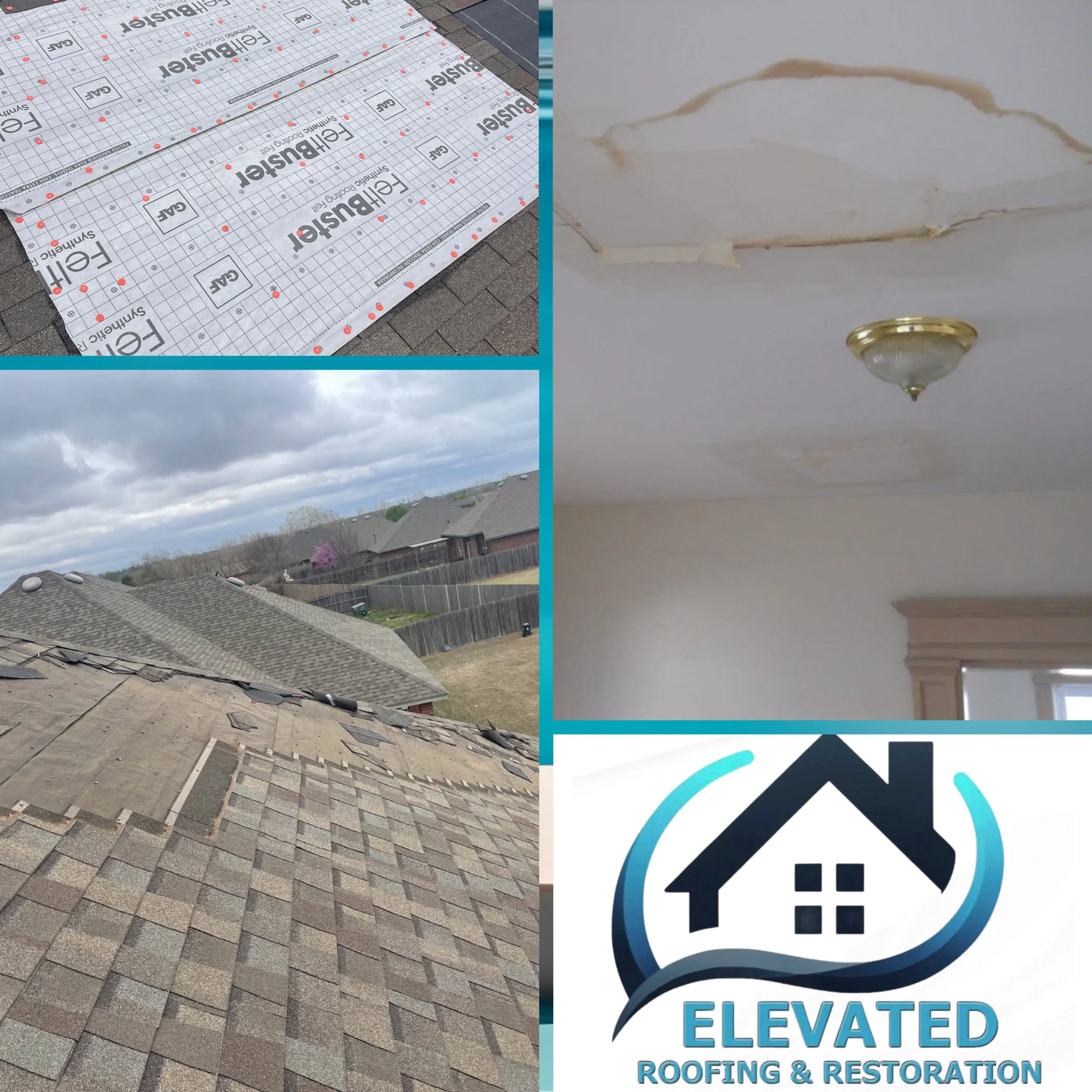 a Emergency Roof tarping and new roof in el reno oklahoma 