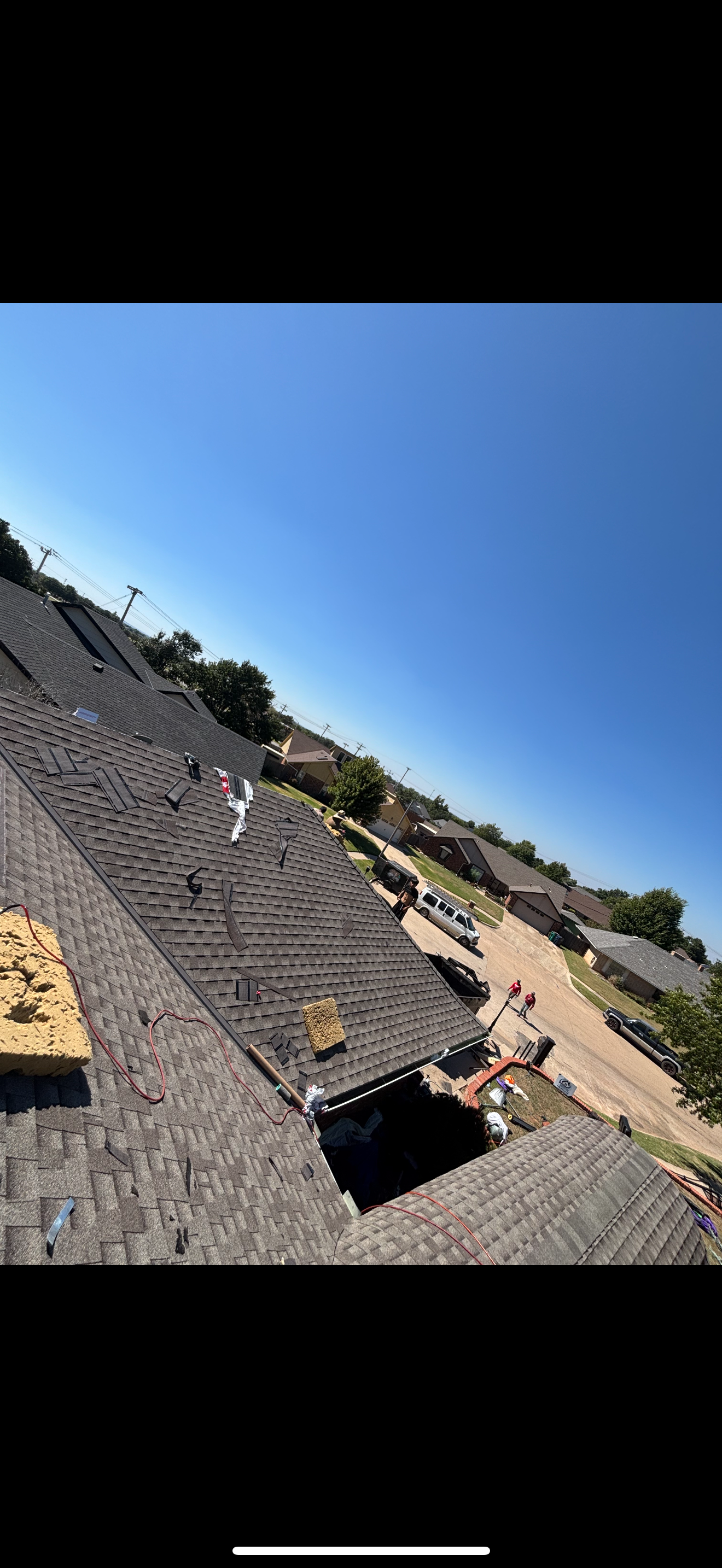 New roof in Moore Oklahoma