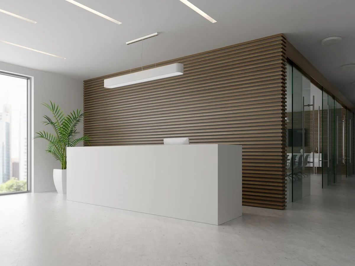 Reception desk