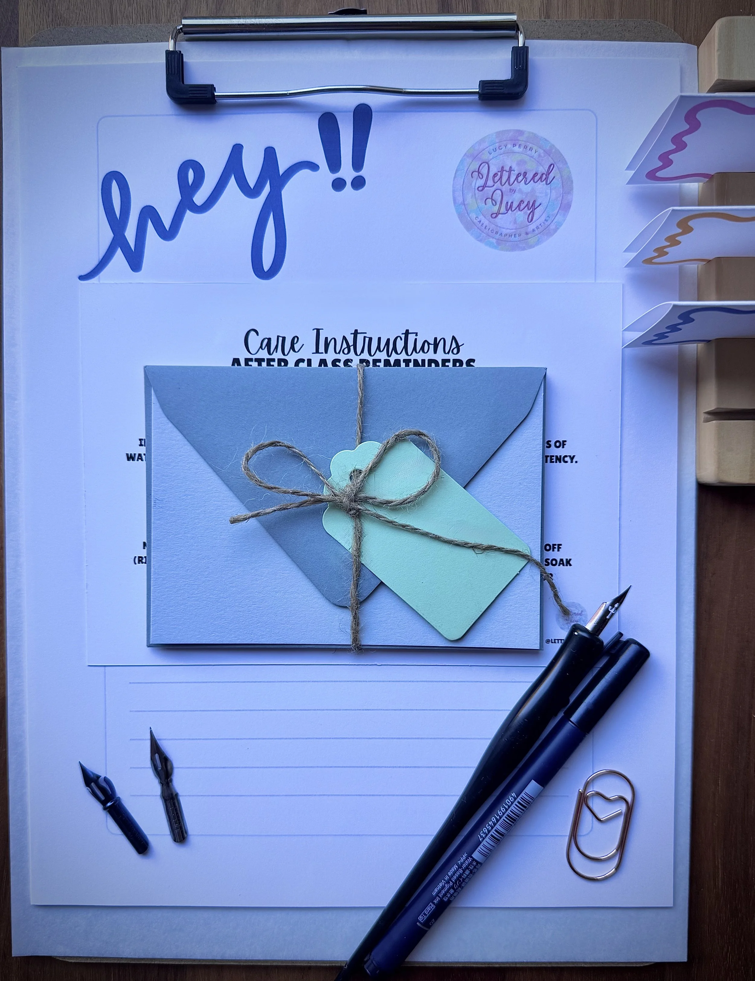 Calligraphy Instruction