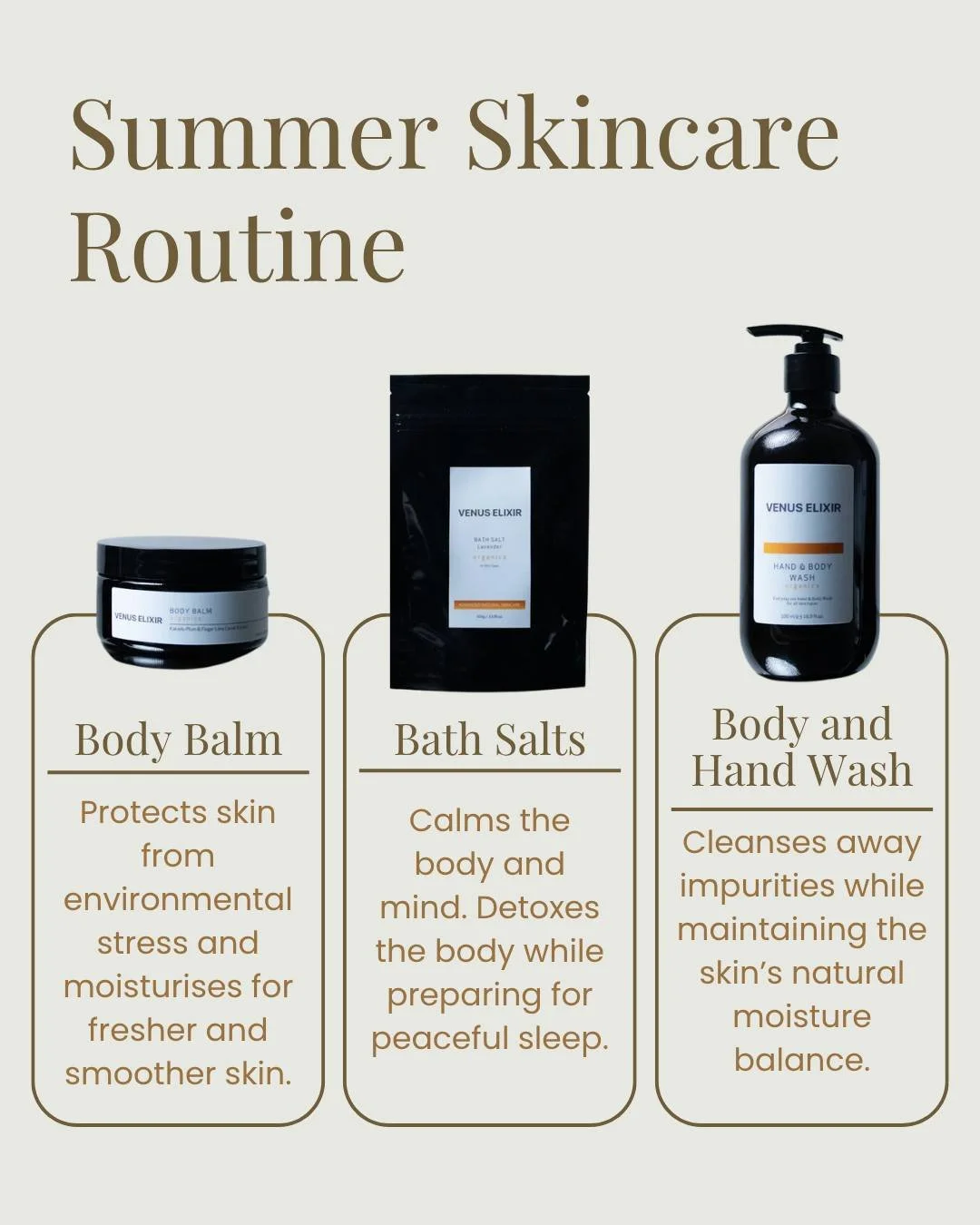 Our favorite picks for the Australian summer. Locally made, natural skincare products that will leave your skin feeling fresh, clean, deeply hydrated and glowing
Get this bundle now for only $69.95 with our Black Friday deals, don't miss out!

 #Aust