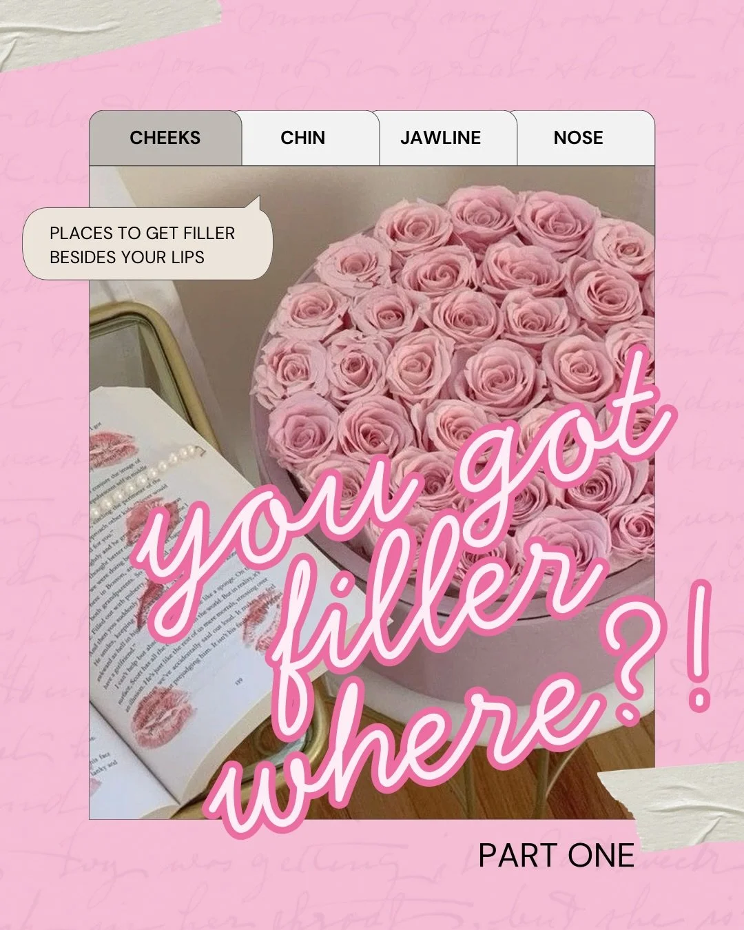 Dermal filler is often associated with lips&hellip; but filler goes far beyond perfecting your pout 💋 we use it to enhance structure, restore volume, and create balance in the face. The goal is subtle, natural-looking results that leave you looking 