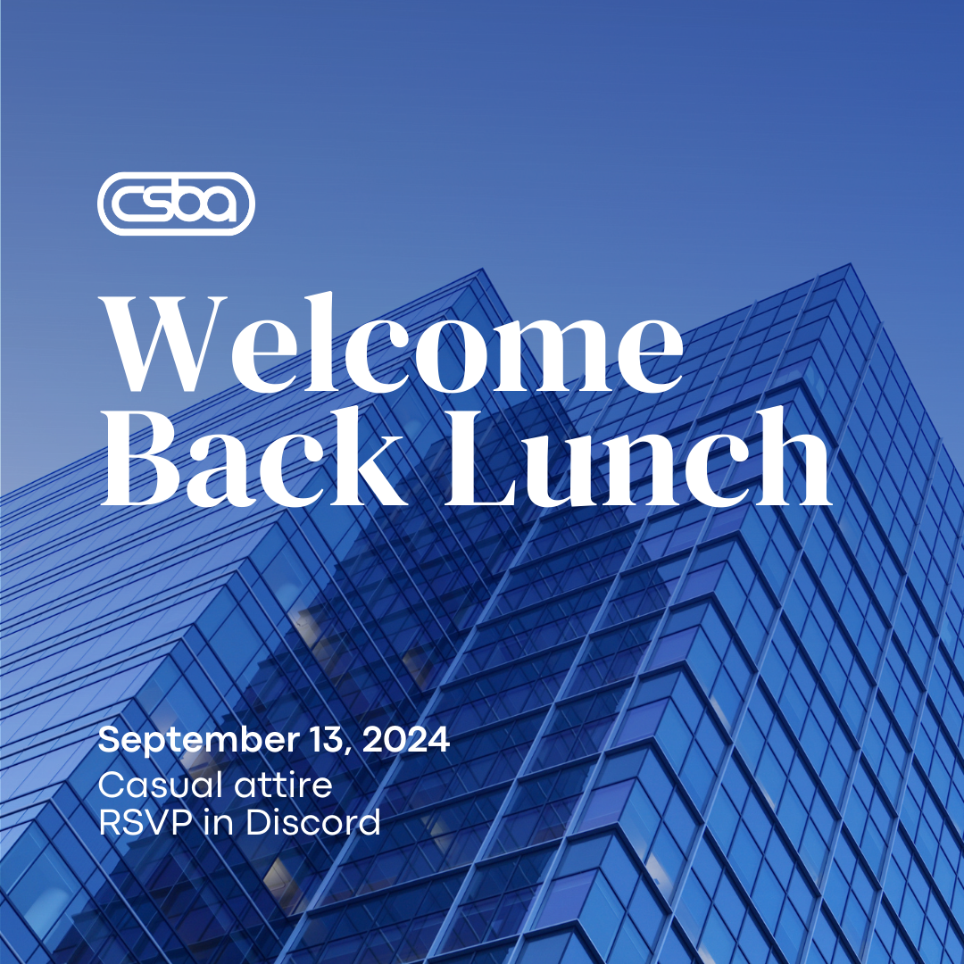 Welcome Back Lunch
