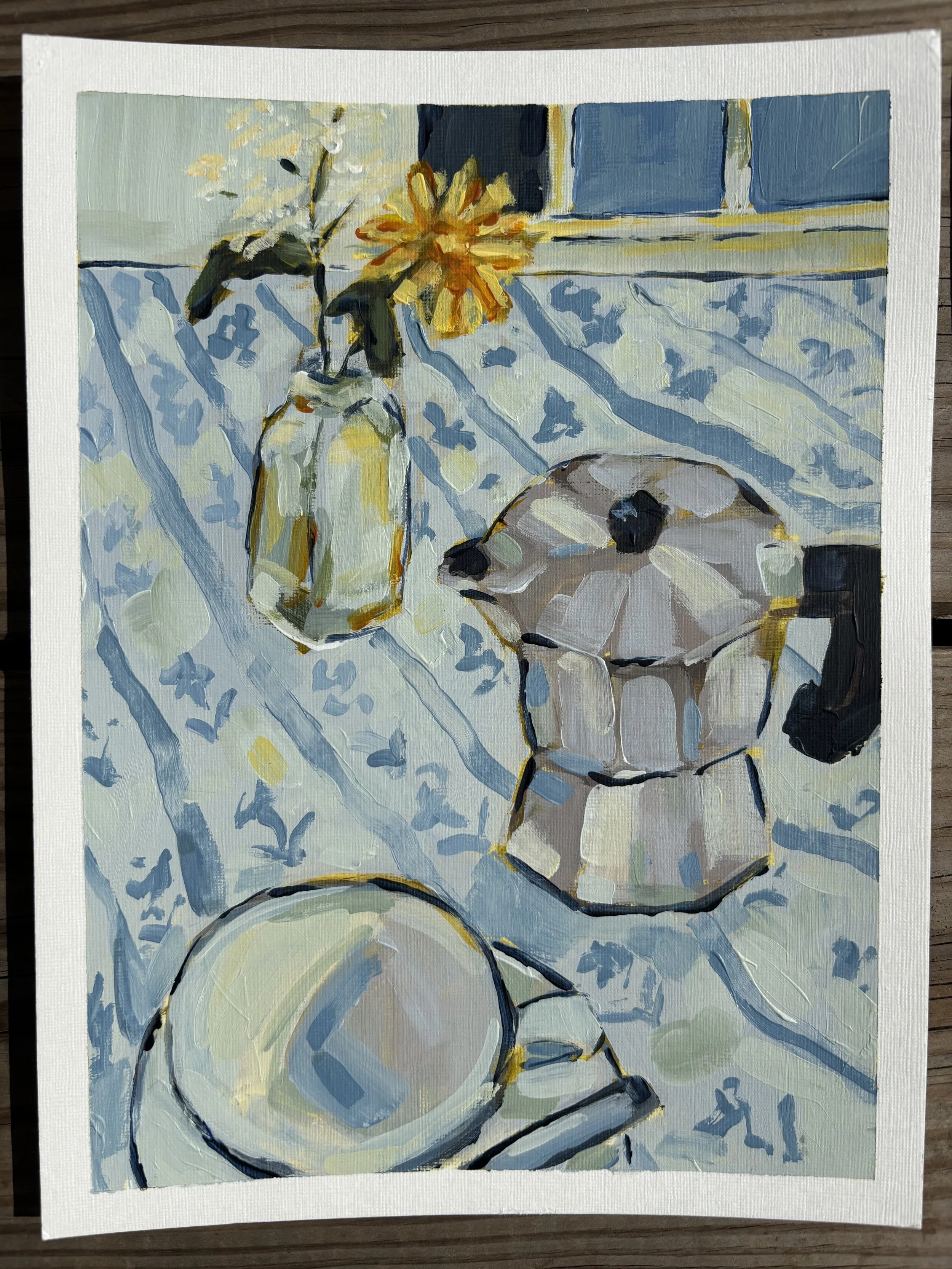 Espresso for One, 9x12